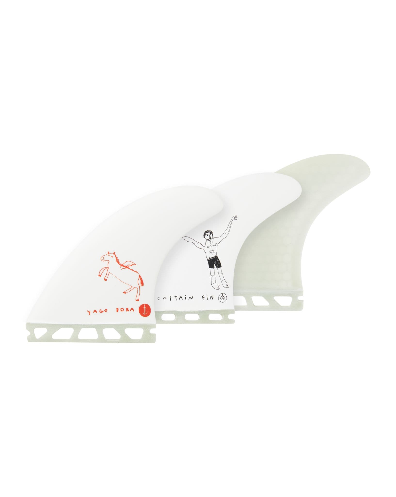Captain Fin Co Yago Dora Single Tab Thruster Fins