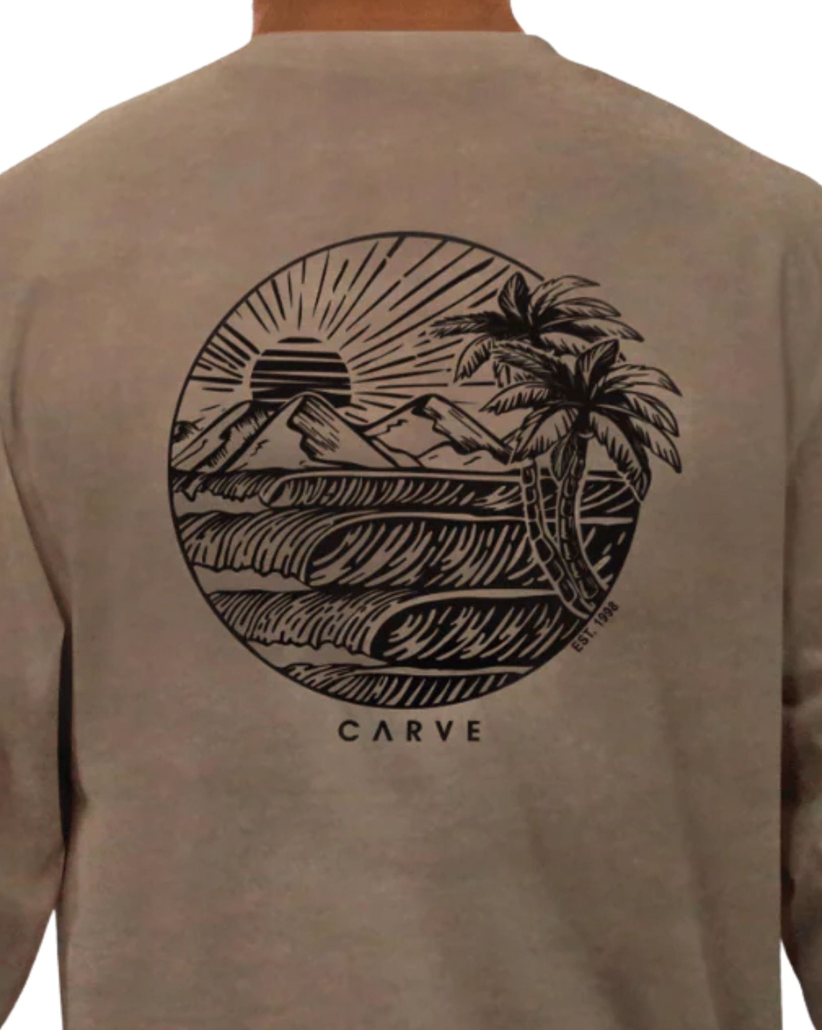 Carve Eventide Mens Long Sleeve Tee