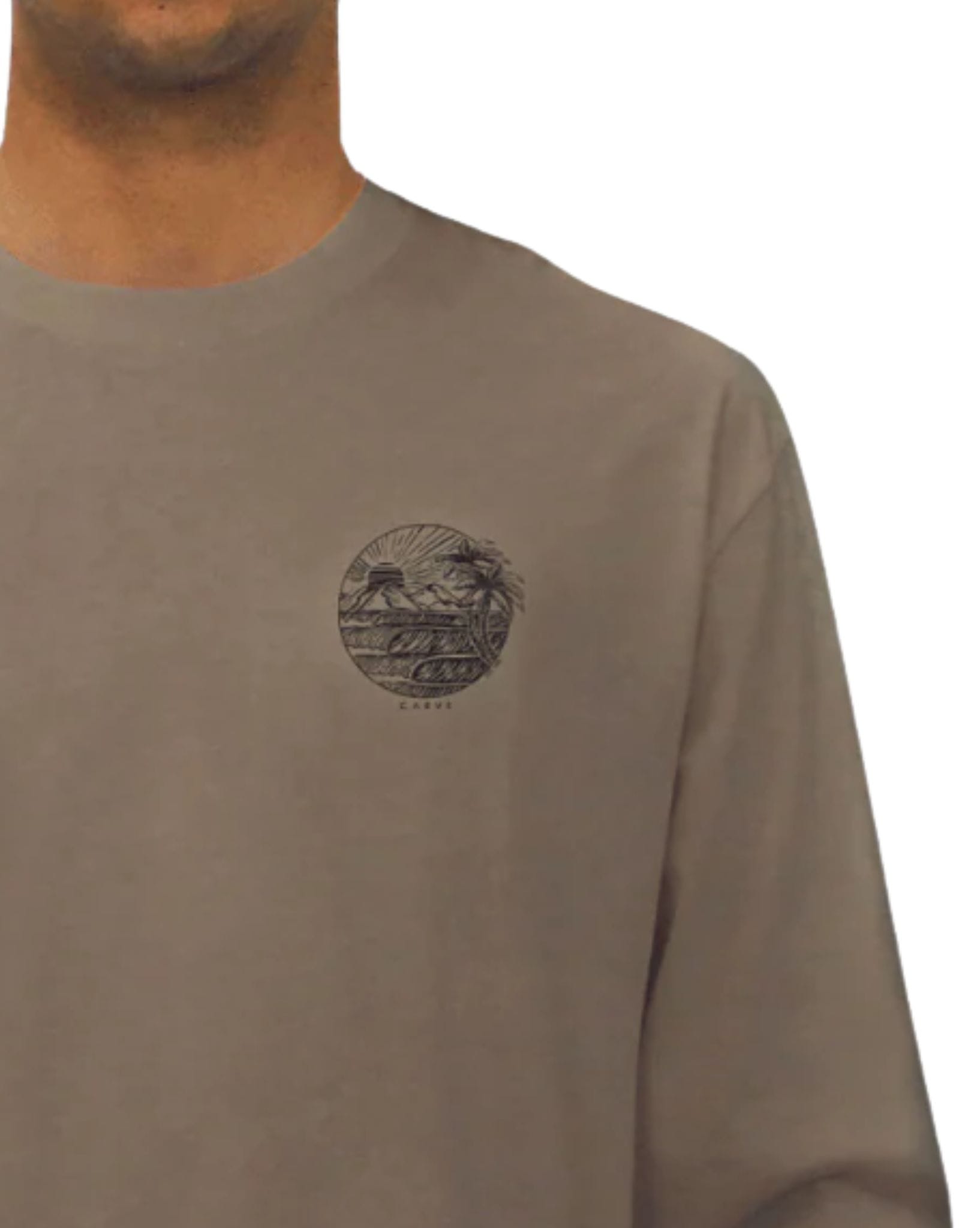 Carve Eventide Mens Long Sleeve Tee