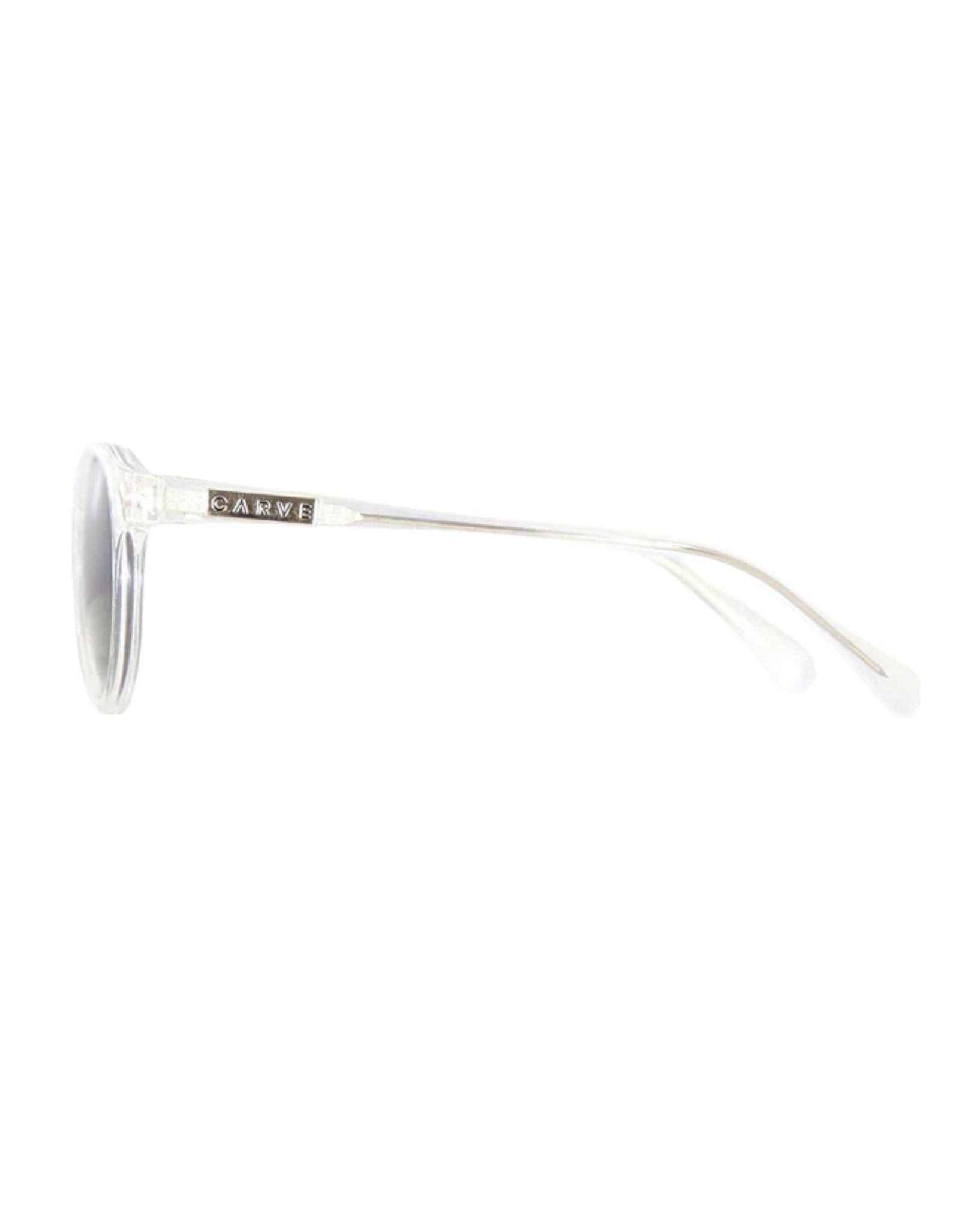 Carve Hudson Crystal Clear Frame W Grey Lens