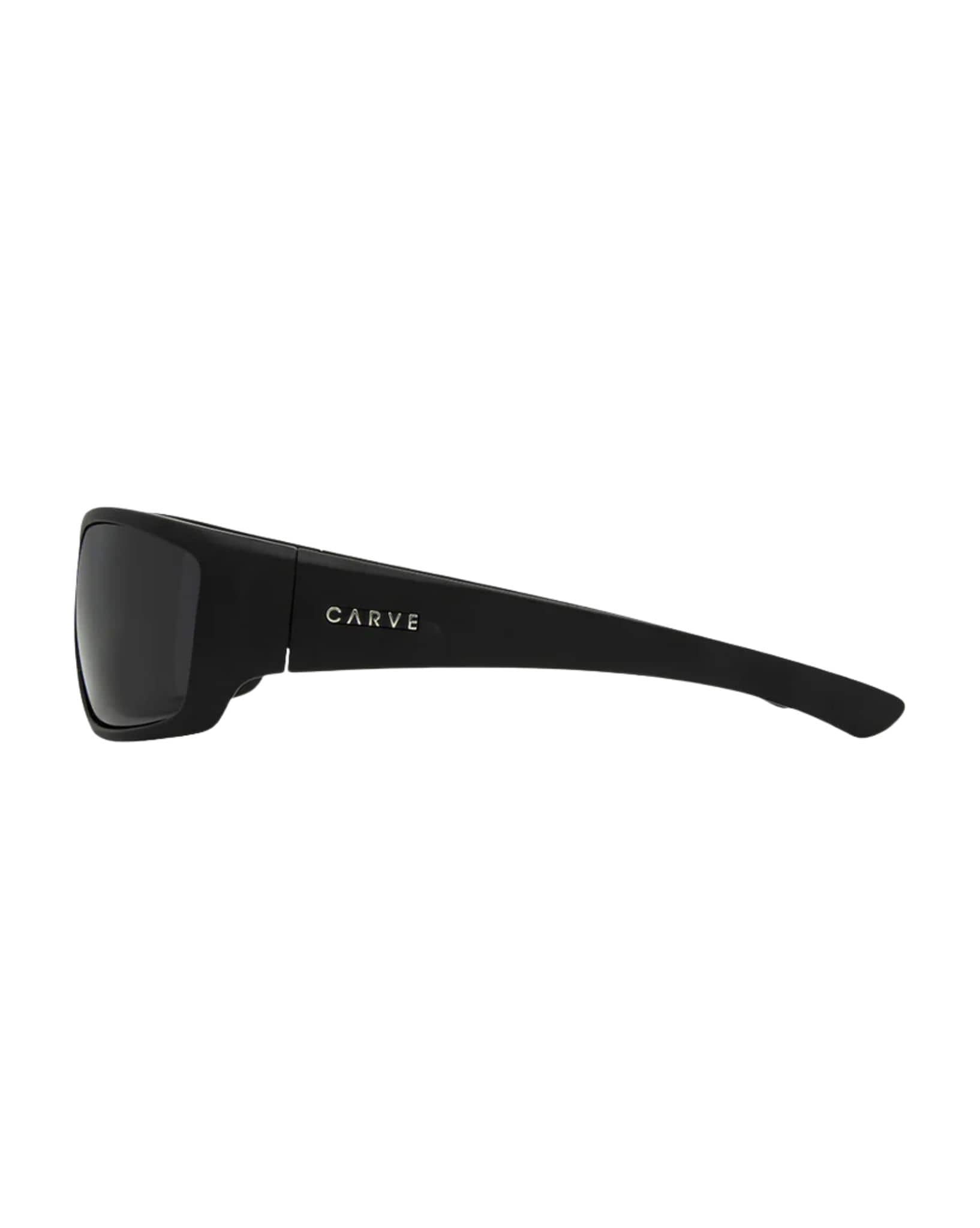 Carve Moray Matt Black - Grey Polarized Lens