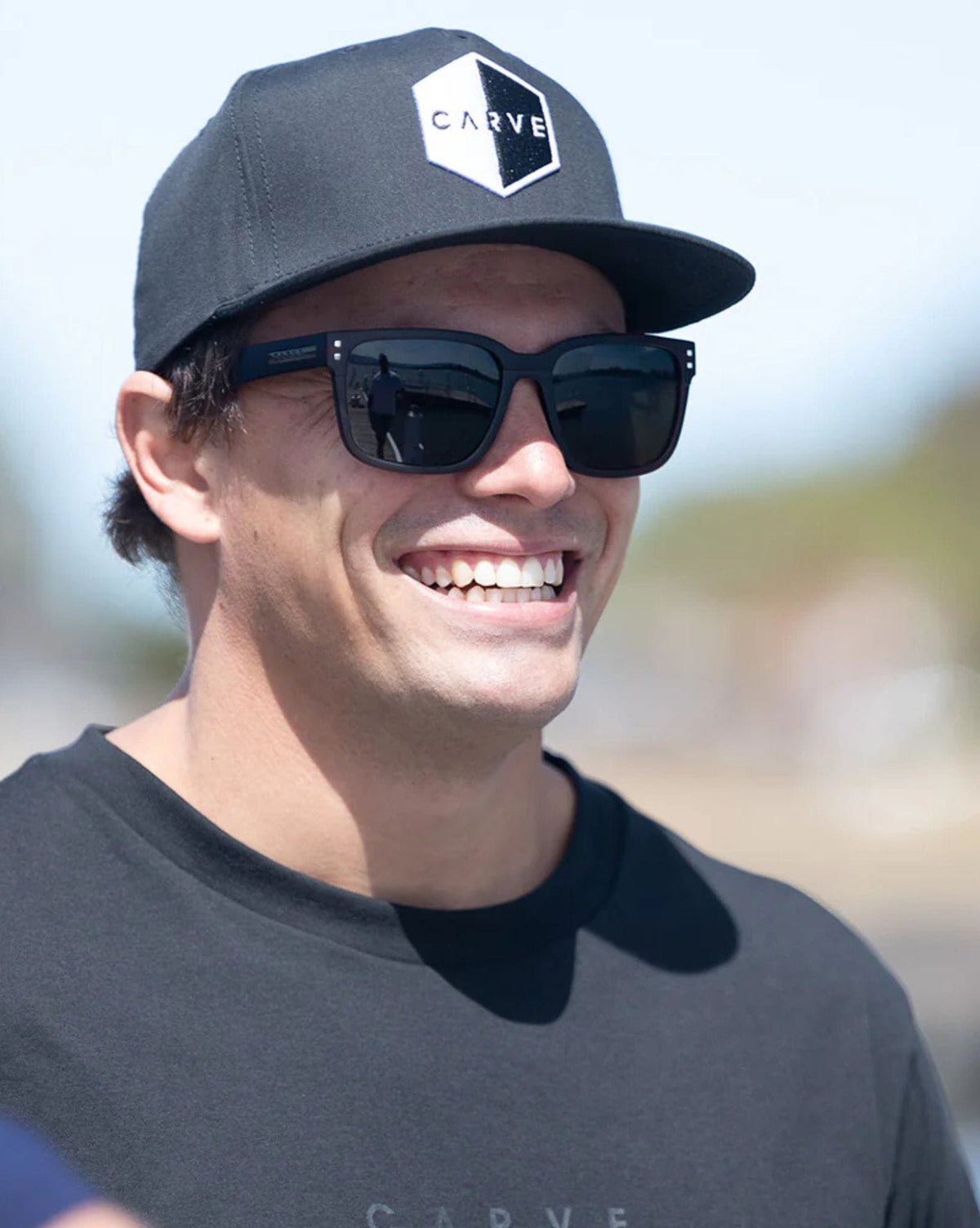 Carve Rivals Xl Matt Black Grey Polarized Lens
