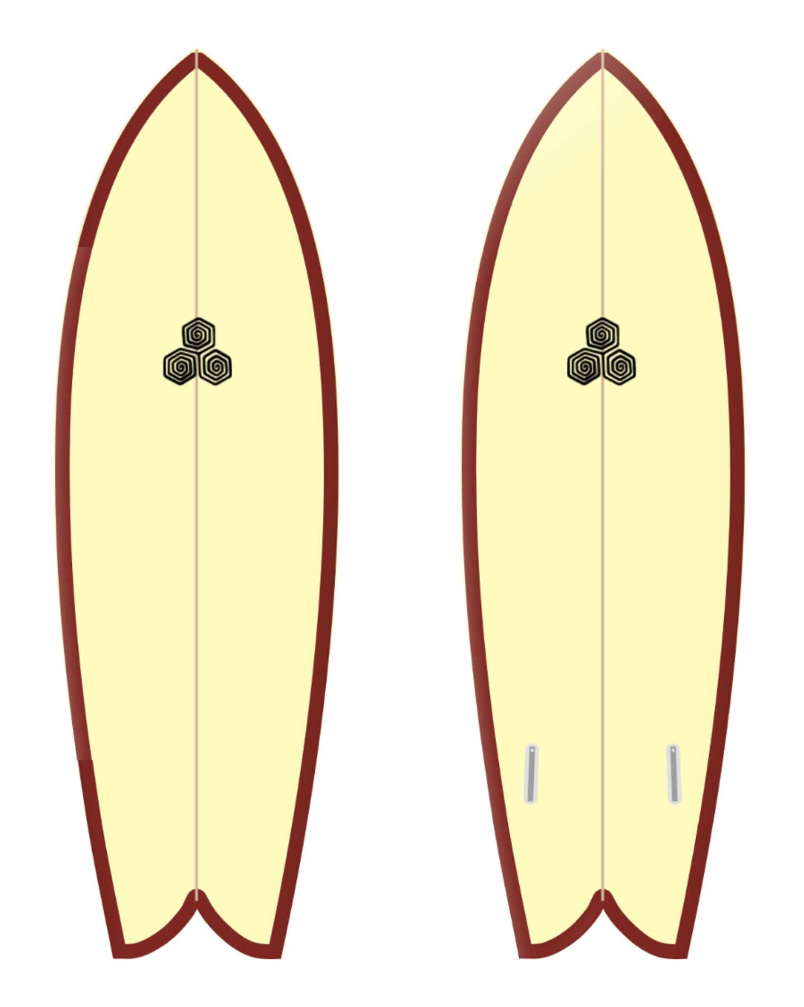 Channel Islands Mikey Febs Fish PU Surfboard