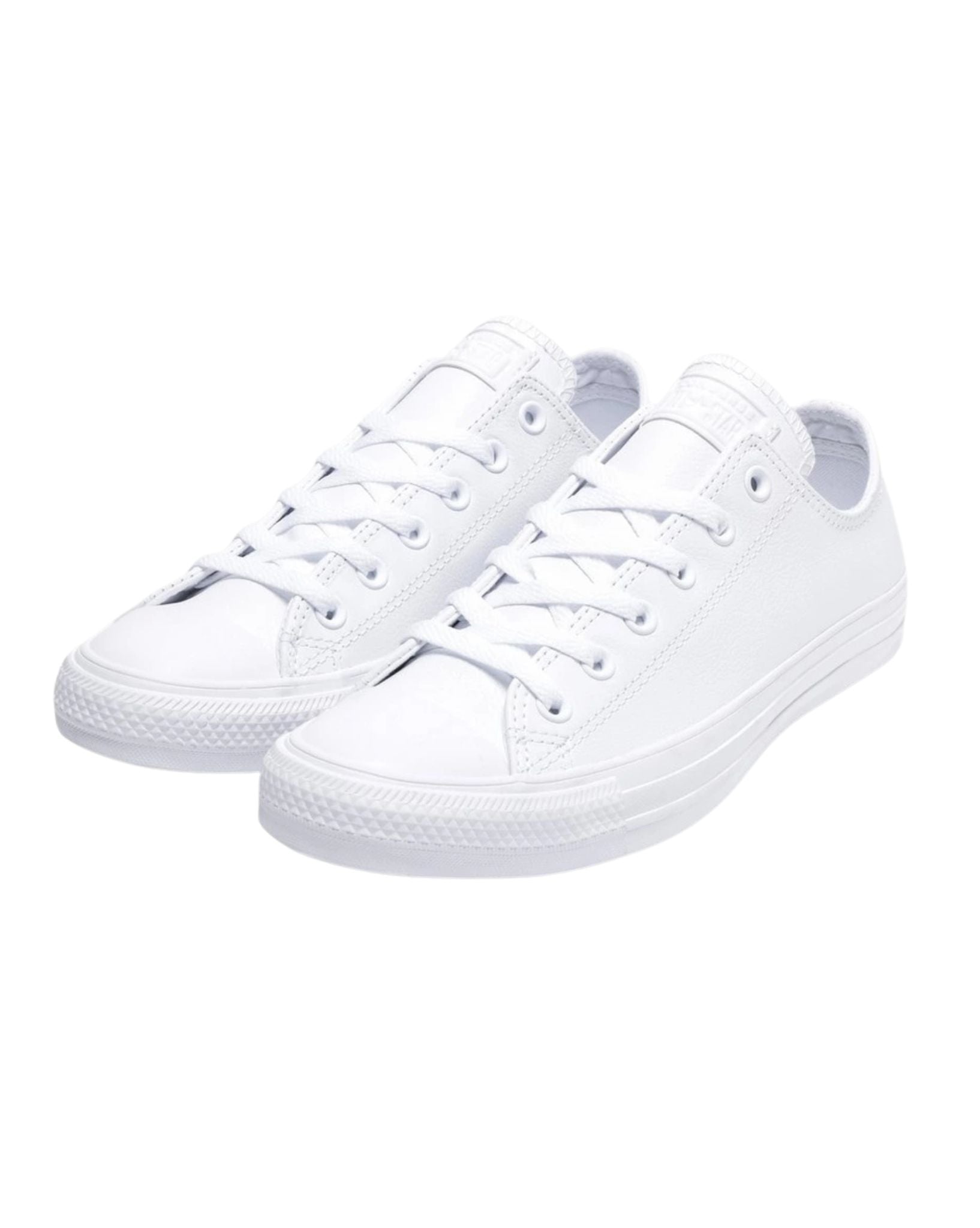 Converse Chuck Taylor All Star Leather Low Top Shoes - White