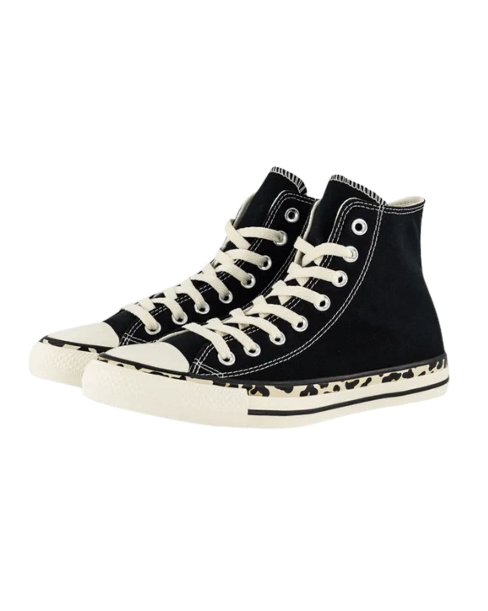 Converse Womens CT All Star Edged Leopard Print Hi