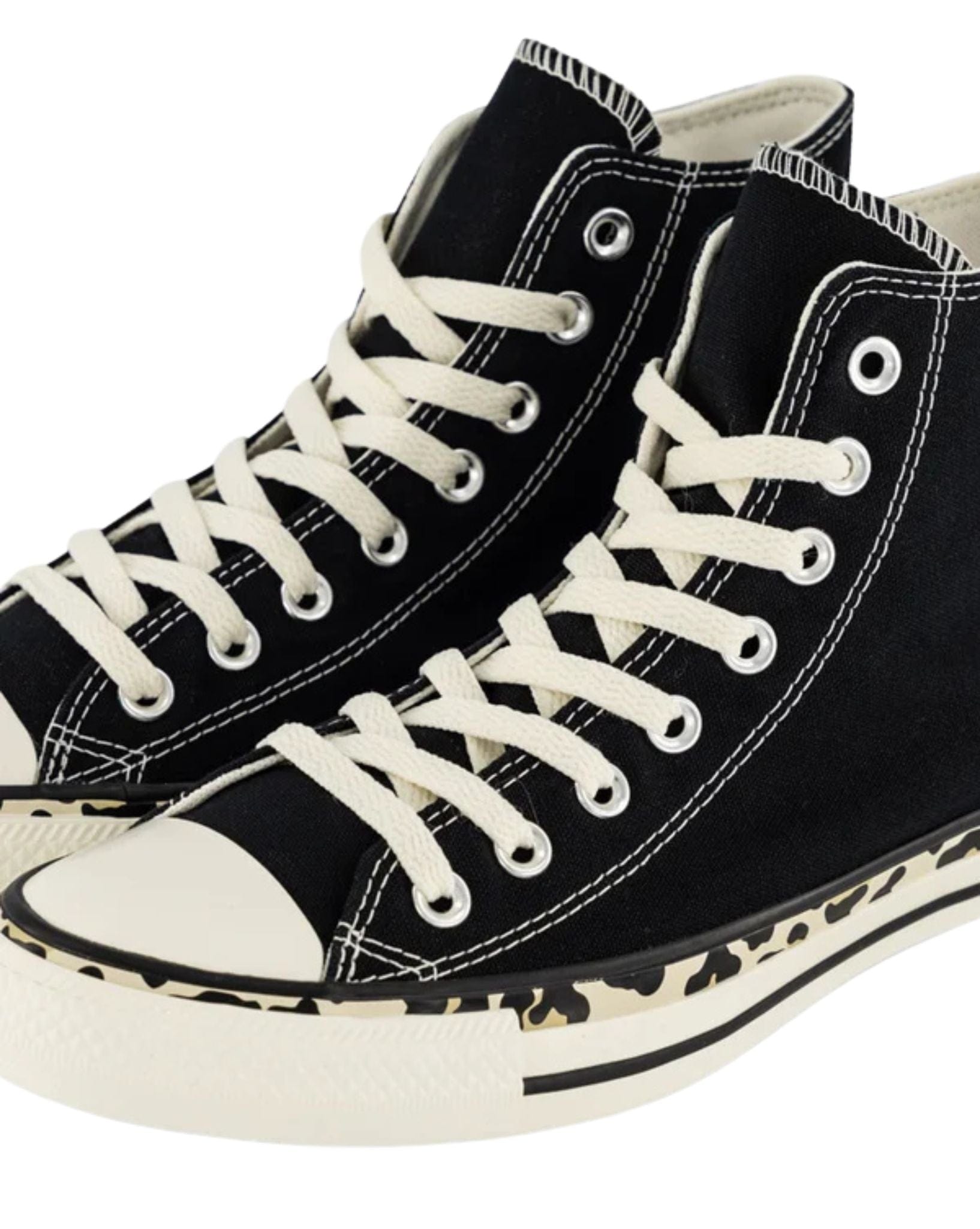 Converse Womens CT All Star Edged Leopard Print Hi