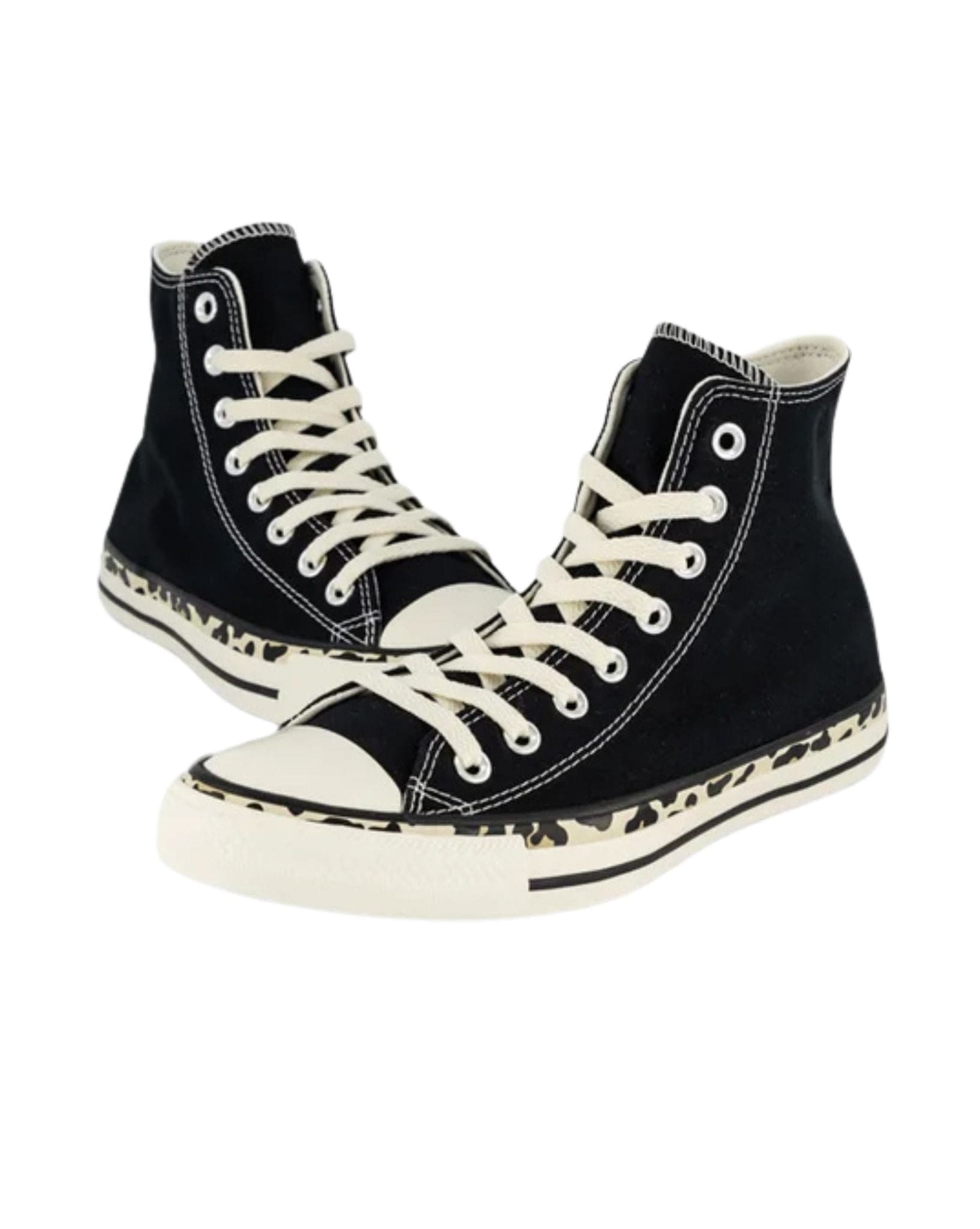 Converse Womens CT All Star Edged Leopard Print Hi