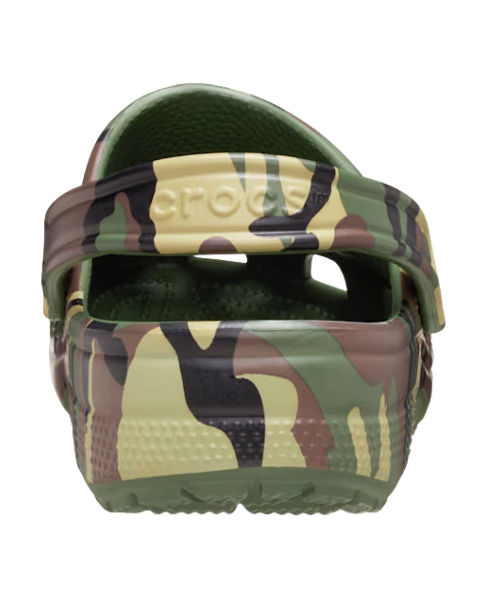 Crocs Classic Camouflage Clog Kids- Army Green/Multi