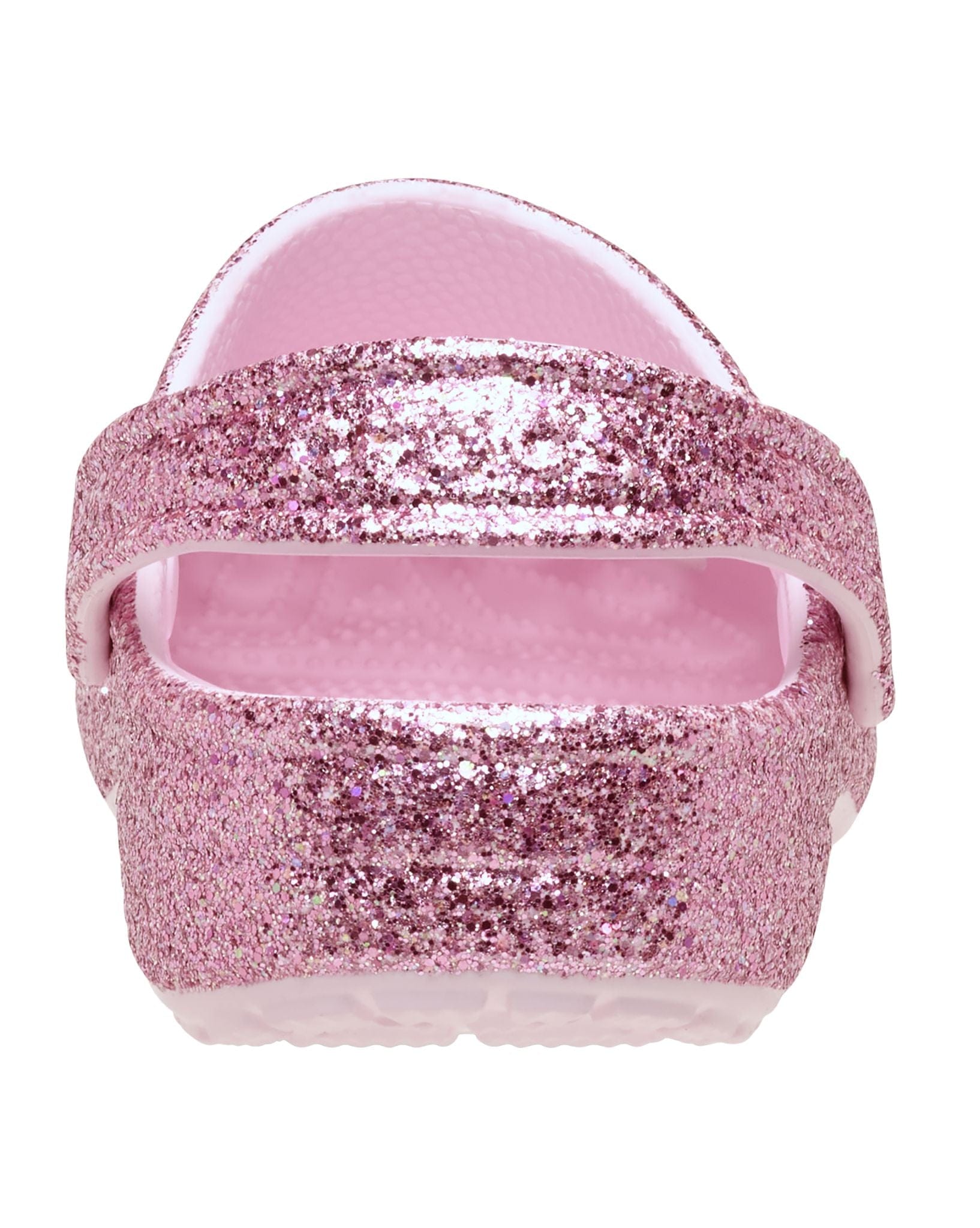 Crocs Classic Chunky Glitter Clog Kids- Pink Milk