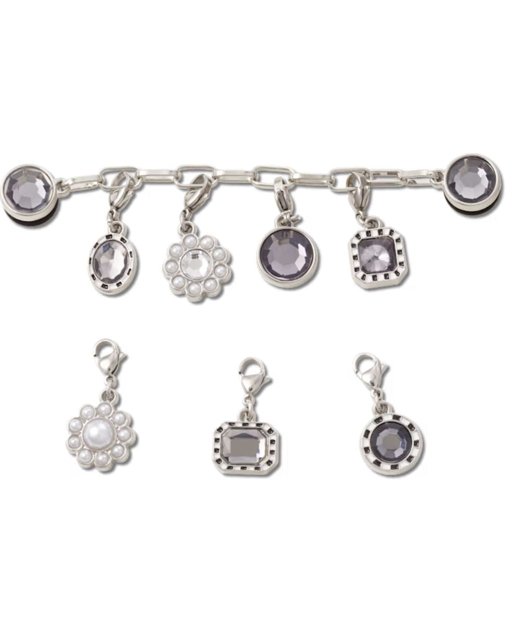 Crocs Crocs Jibbitz - Silver Adjustable Charm Chain
