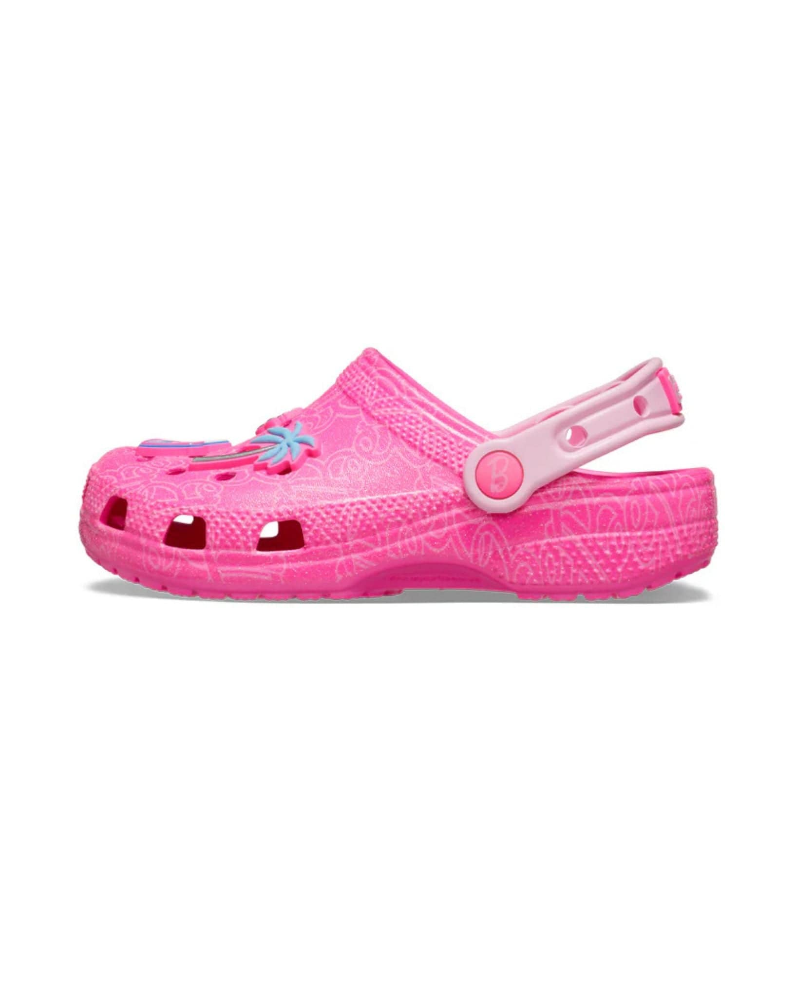 Crocs Mattel Pink Barbie Classic Clog Kids