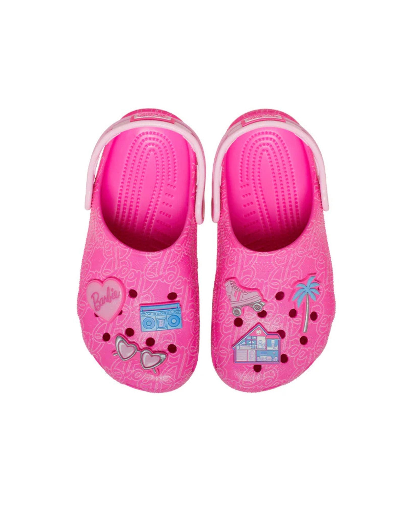 Crocs Mattel Pink Barbie Classic Clog Kids