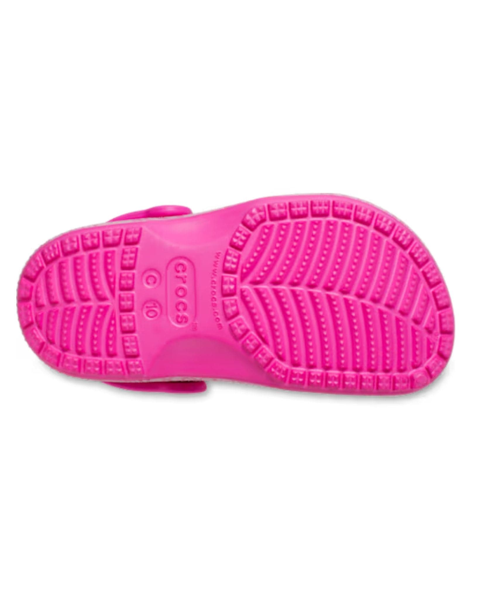 Crocs Mattel Pink Barbie Classic Clog Toddler