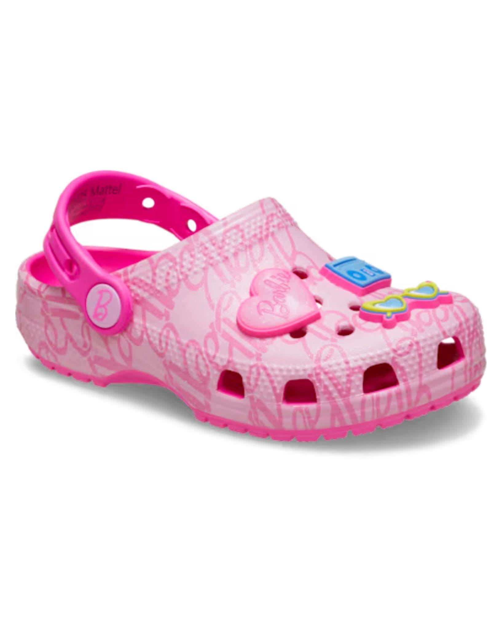 Crocs Mattel Pink Barbie Classic Clog Toddler