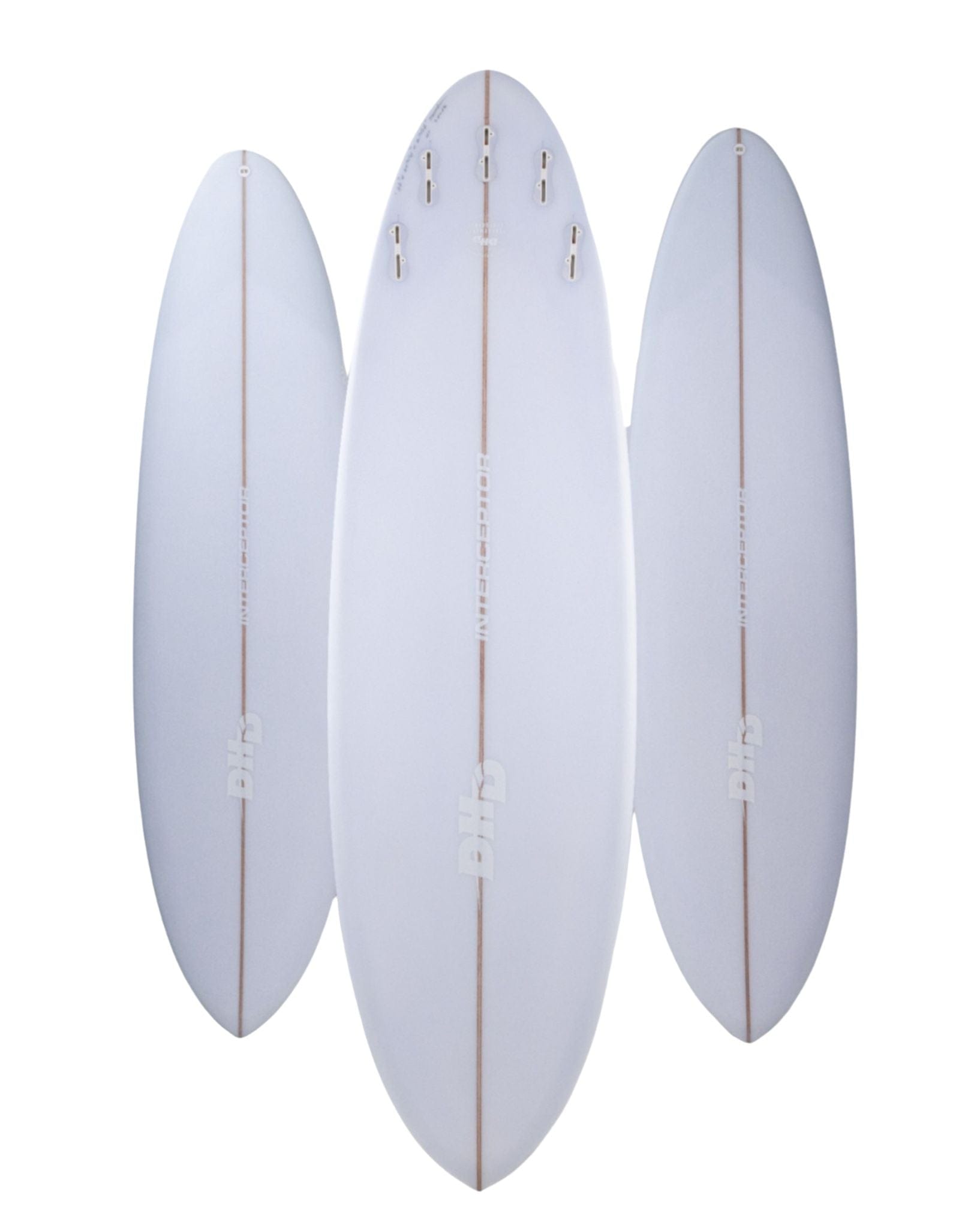 DHD Interceptor Surfboard 6'6 White