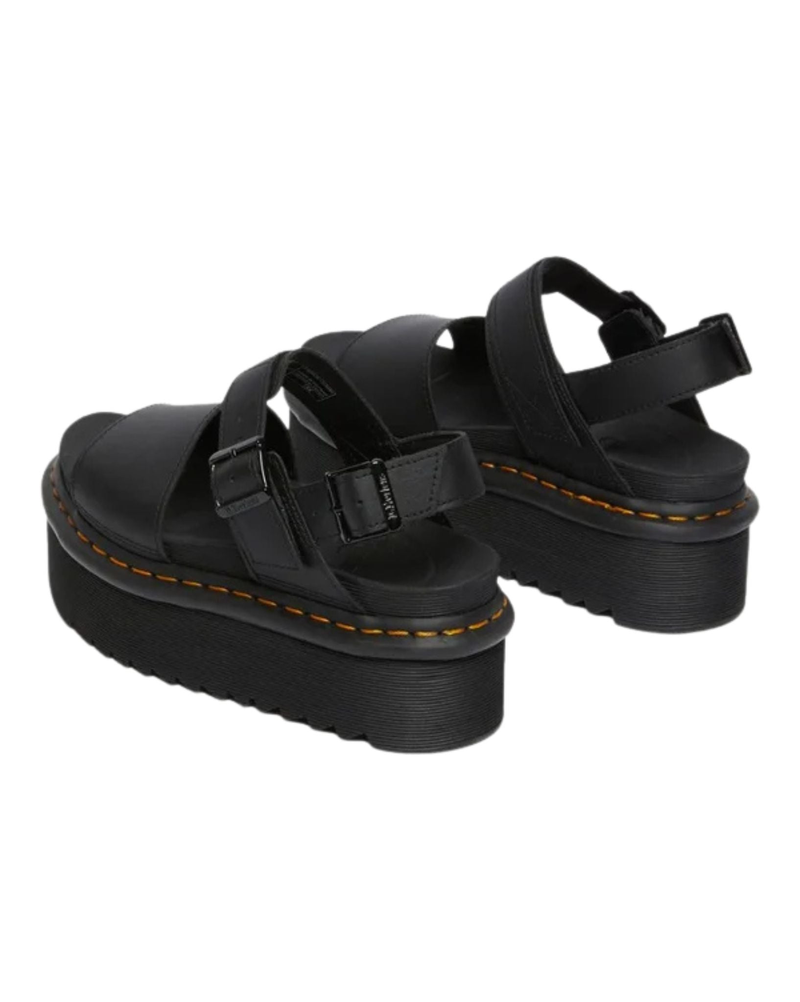 Doc Martens Womens Voss Quad Sandals - Black Hydro