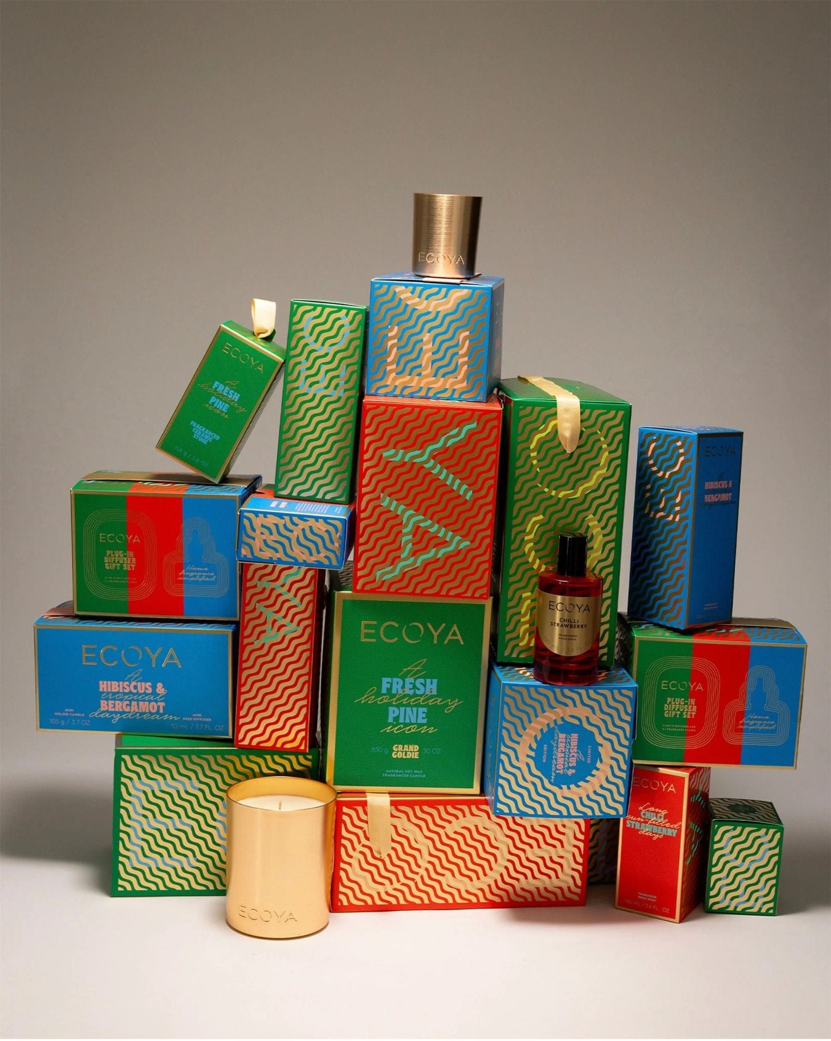 ECOYA ECOYA Goldie Candle Chilli Strawberry 460g