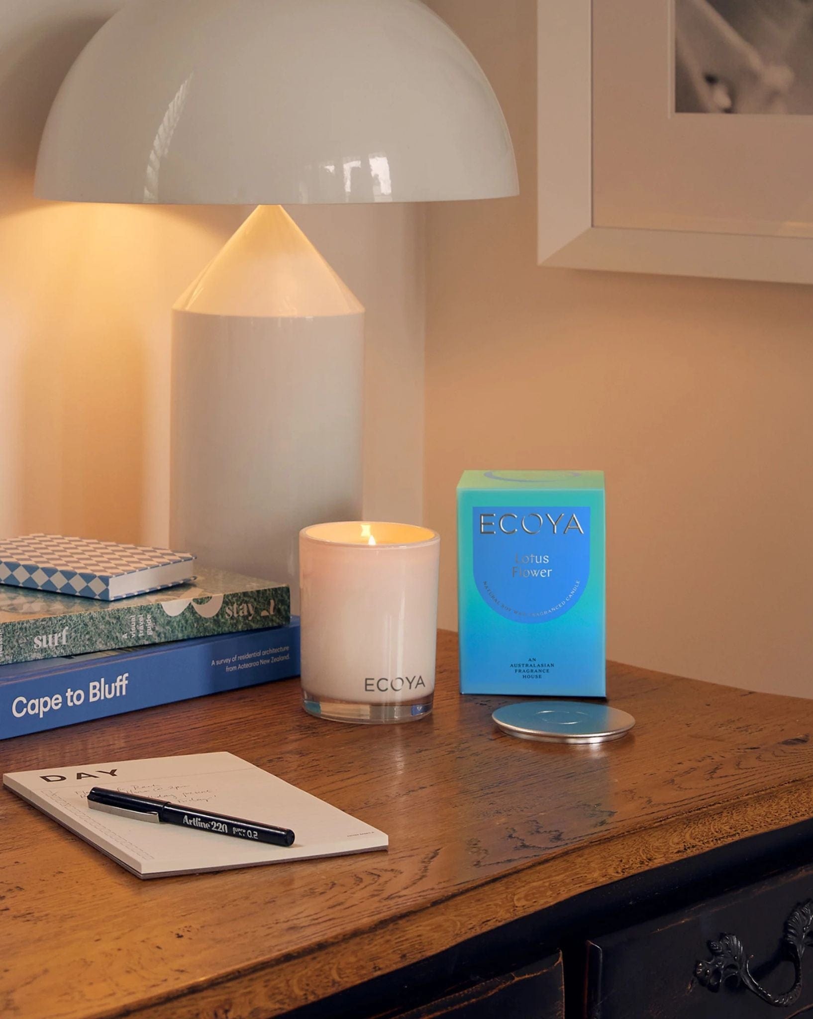 ECOYA ECOYA-Lotus-Flower-Madison-Candle