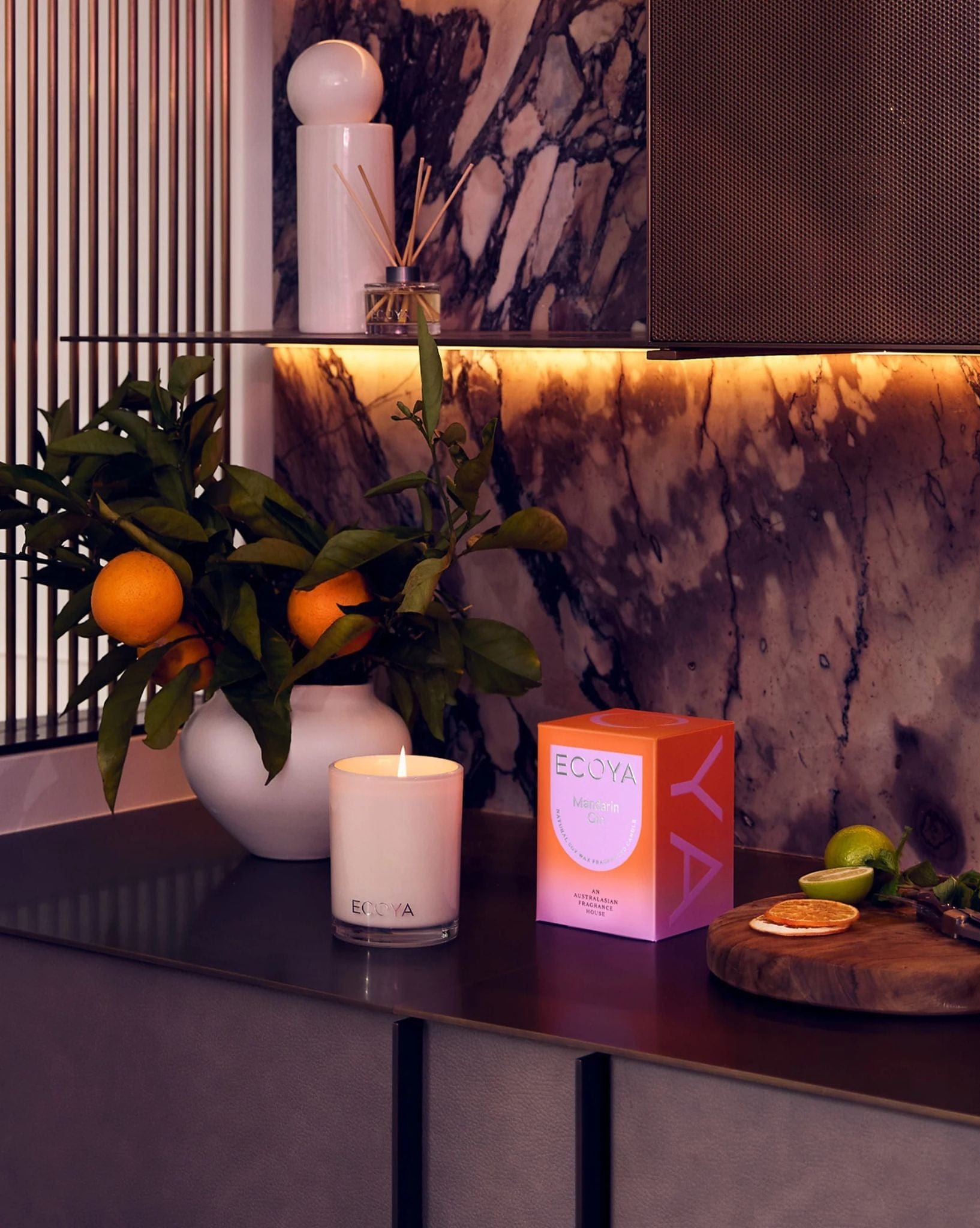 ECOYA ECOYA-Mandarin Gin - Madison - Candle