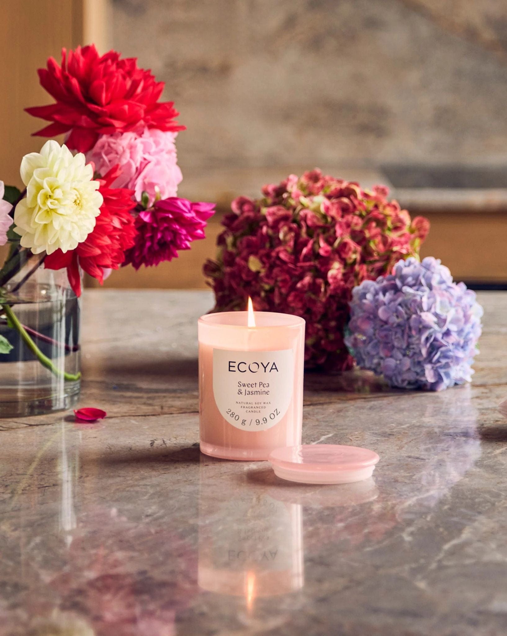 ECOYA ECOYA-Metro-Candle-Sweet-Pea-&-Jasmine-280g