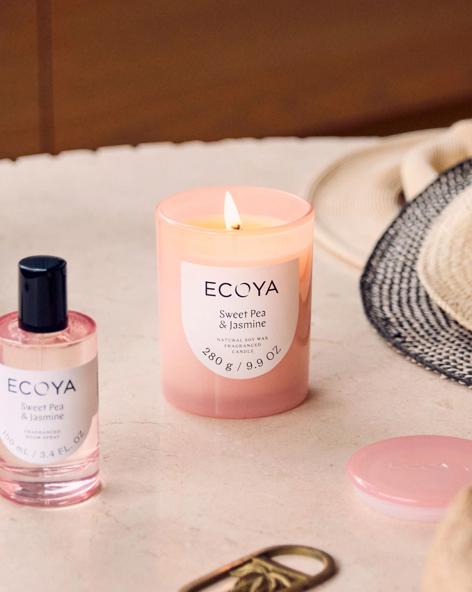 ECOYA ECOYA-Metro-Candle-Sweet-Pea-&-Jasmine-280g