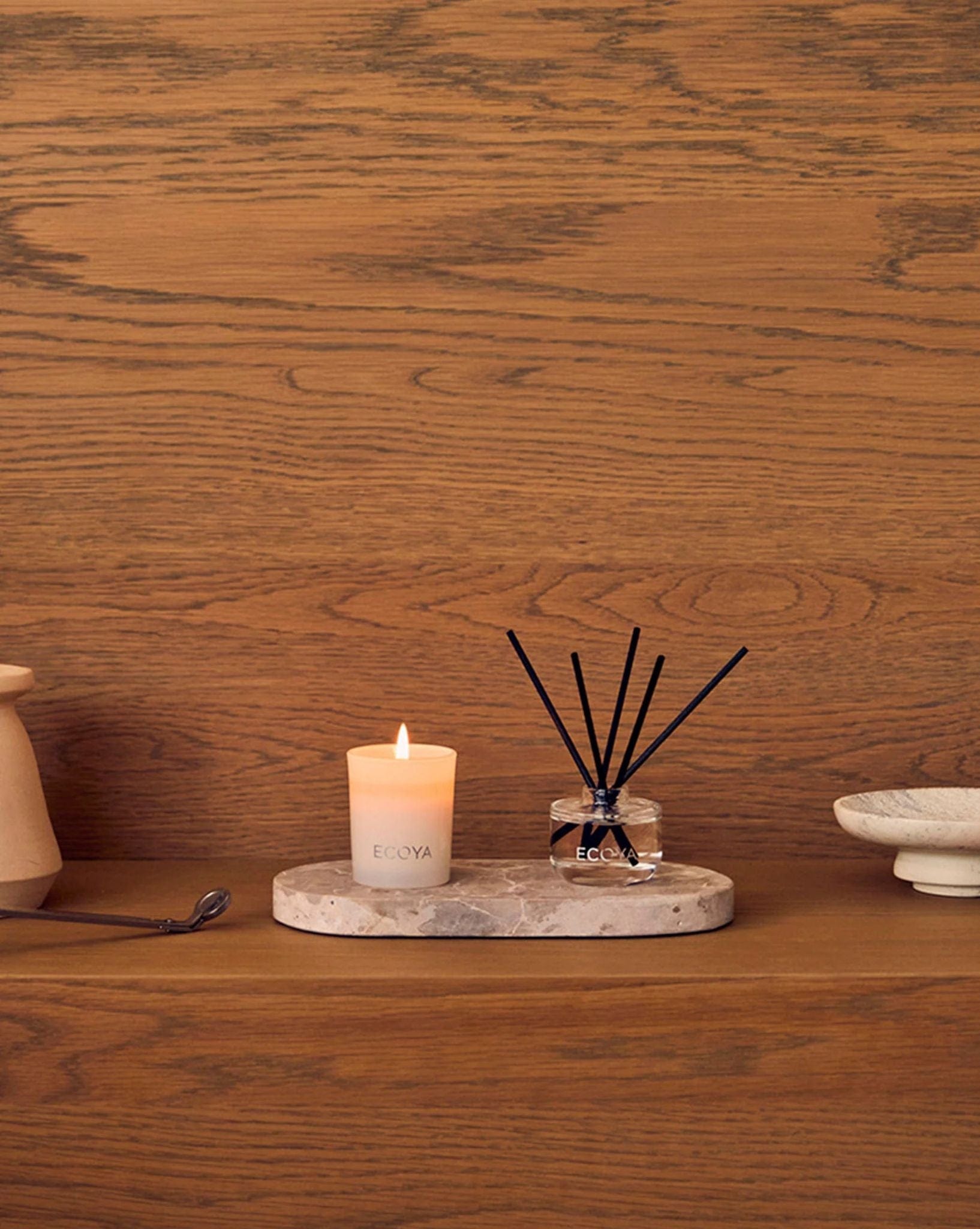 ECOYA ECOYA-Sandalwood-&-Amber-Mini-Reed-Diffuser