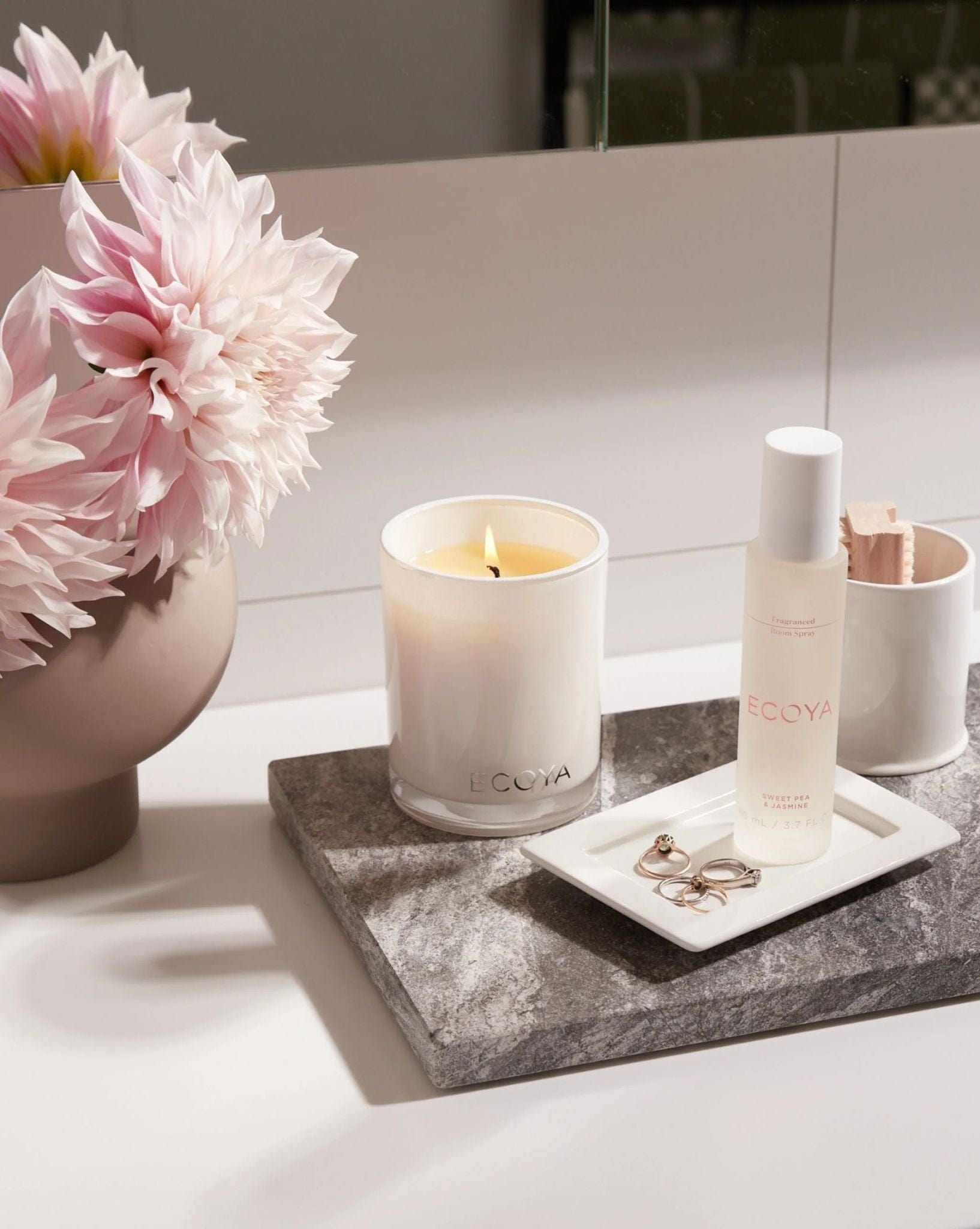 ECOYA ECOYA-Sweet-Pea-&-Jasmine-Madison-Candle