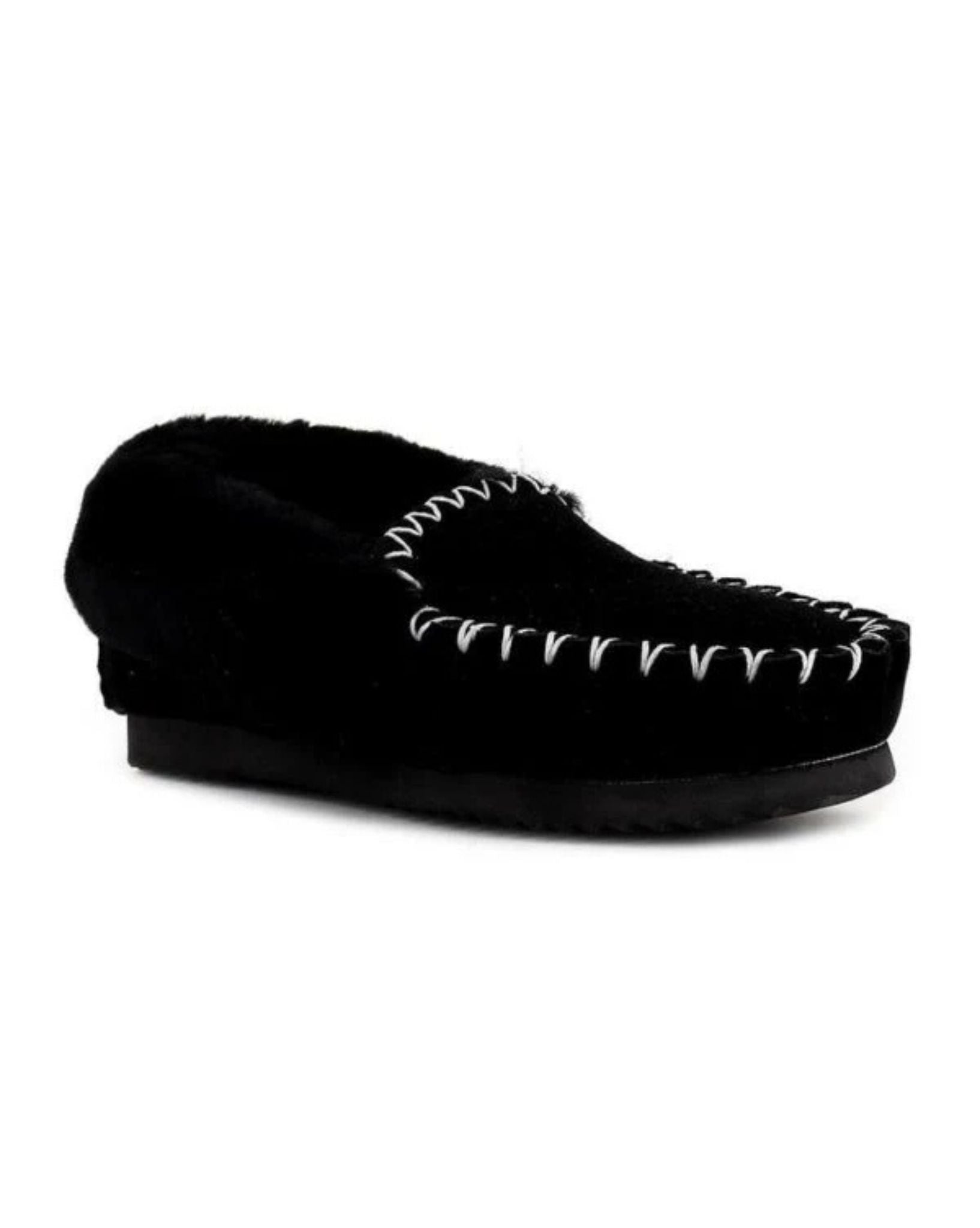 Emu Womens Molly Moccasin - Black I 10