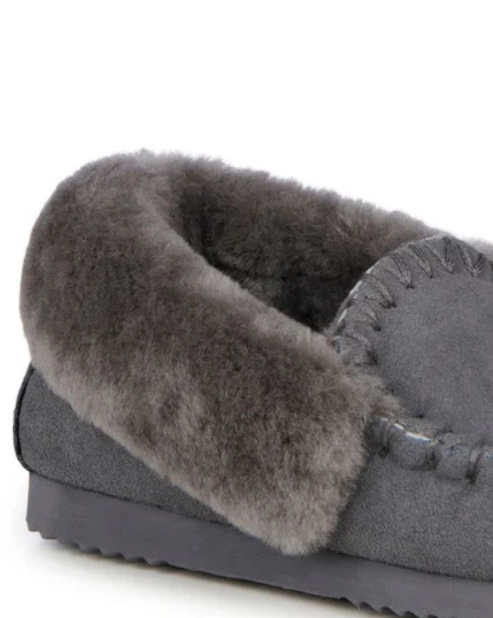 Emu Womens Molly Moccasin - Charcoal I 11