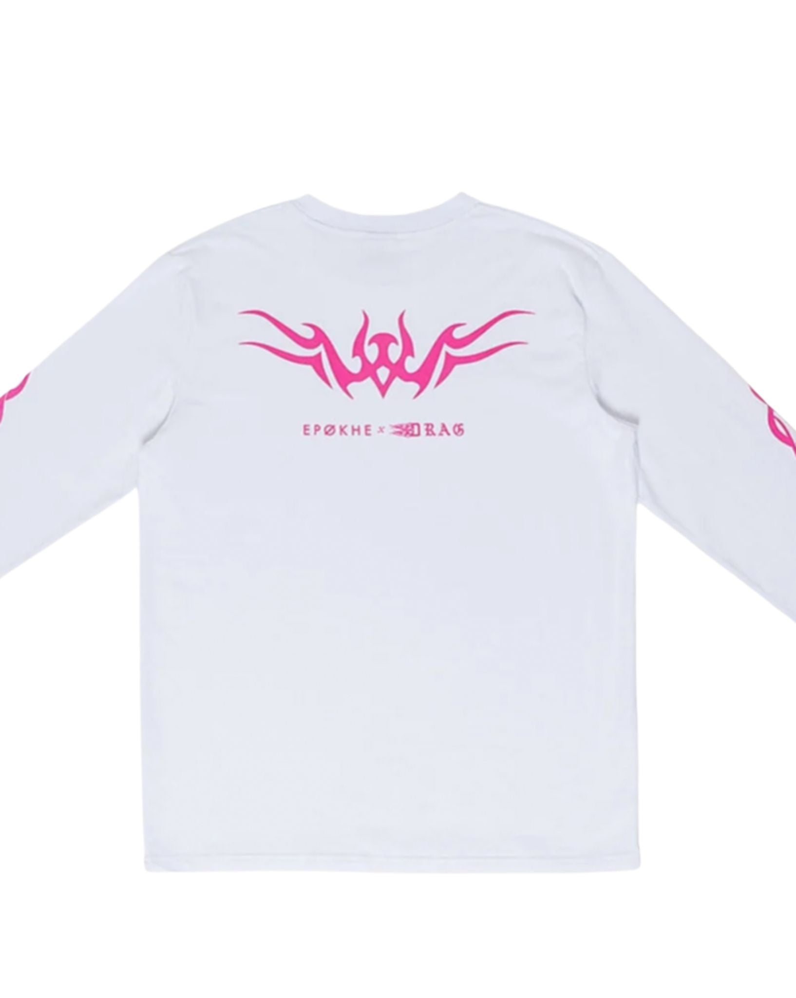 Epokhe Mens Epokhe X Drag Long Sleeve Shirt - White