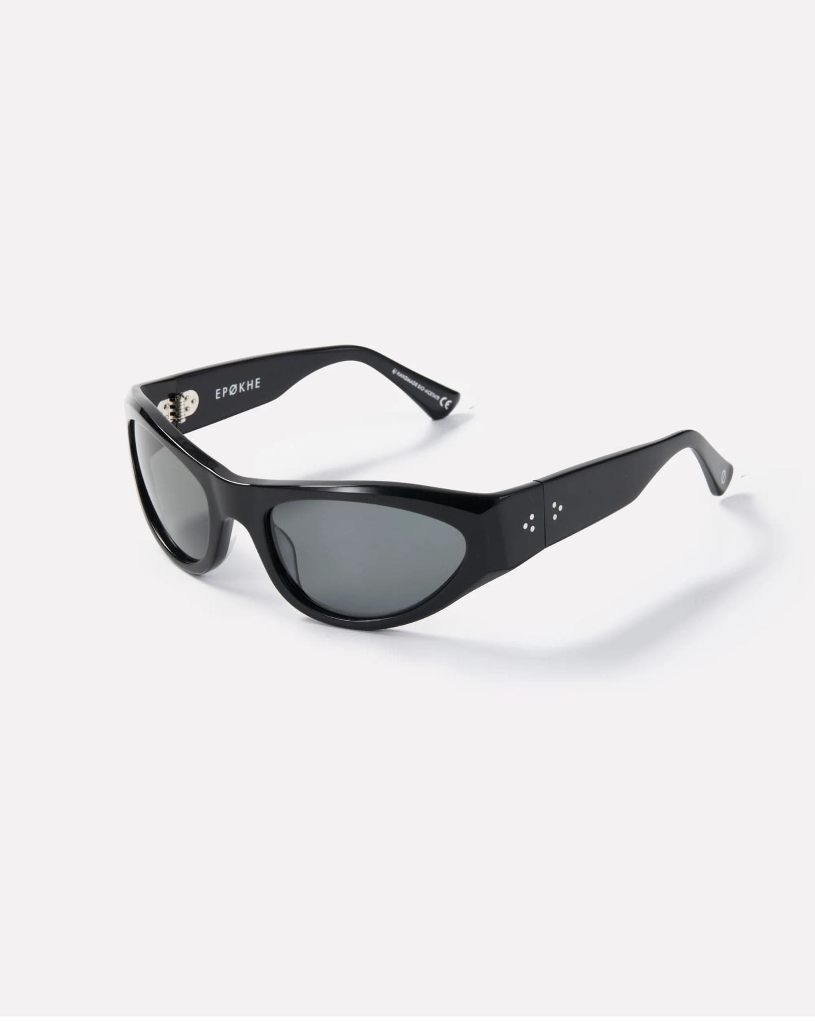 Epokhe Realm Sunglasses - Black Polished I Black Polarized