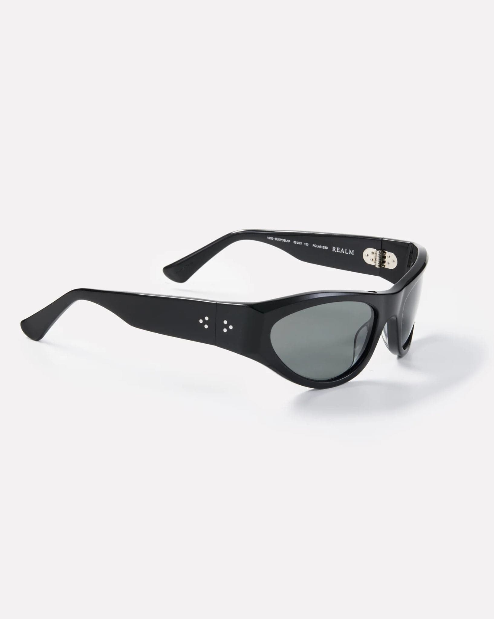 Epokhe Realm Sunglasses - Black Polished I Black Polarized
