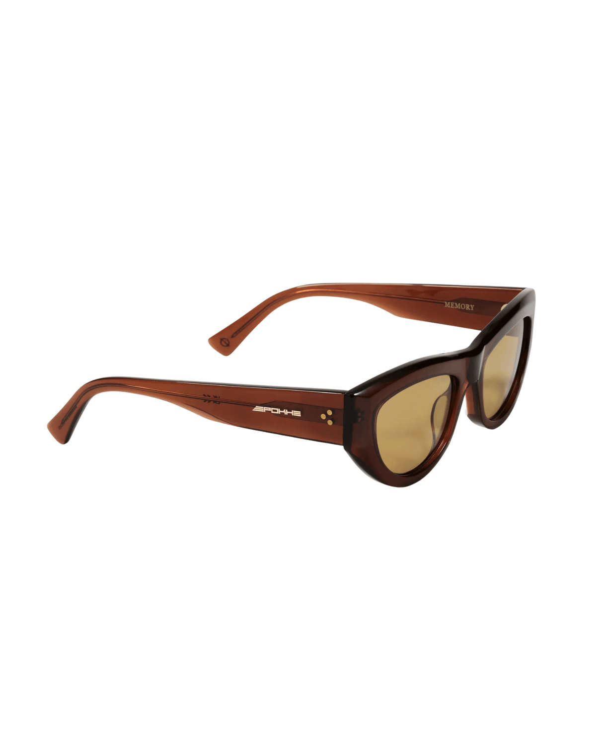 Epokhe Womens Sunglasses Epokhe Memory - Maple Polished / Amber