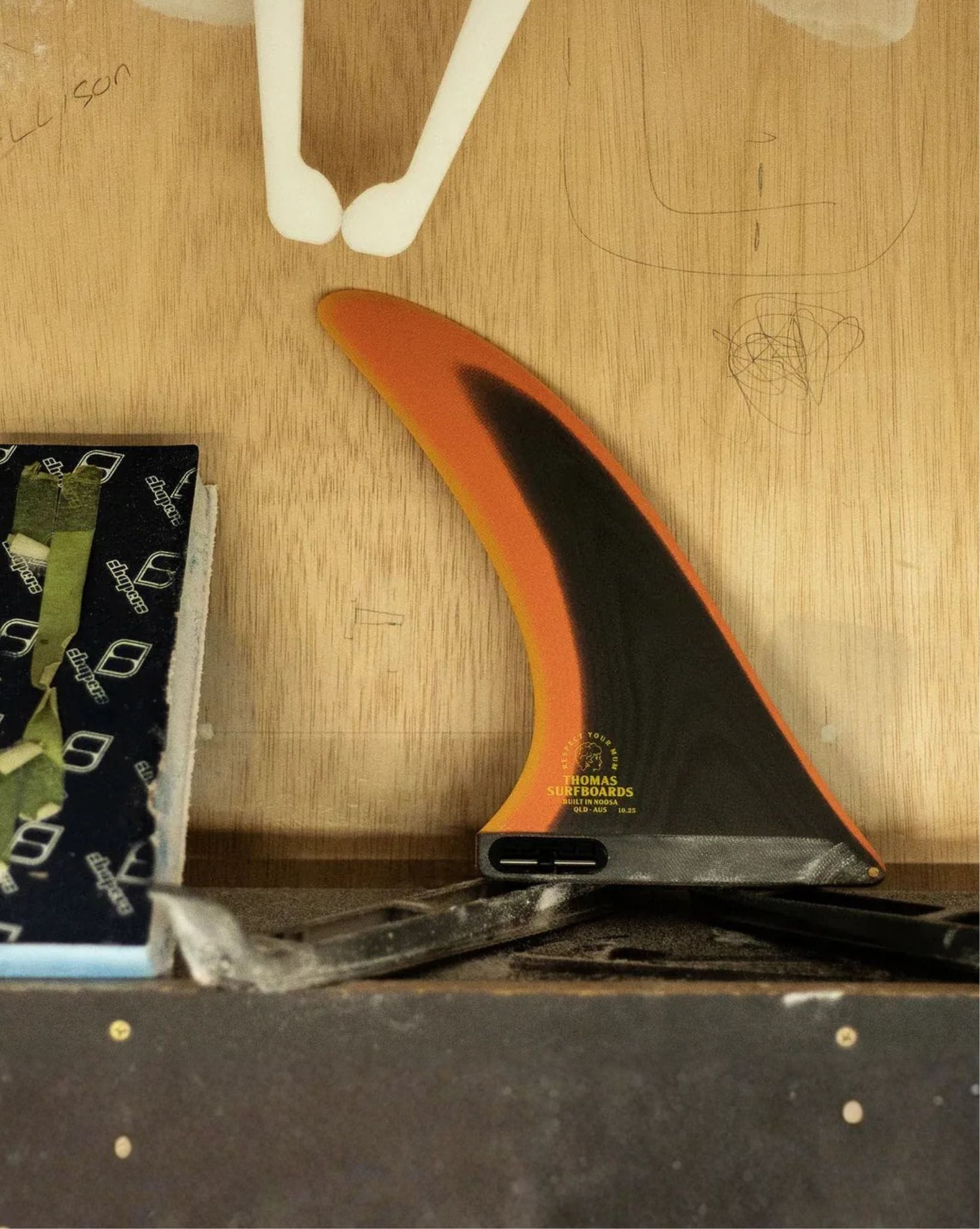 FCS Thomas Single Fin Flame