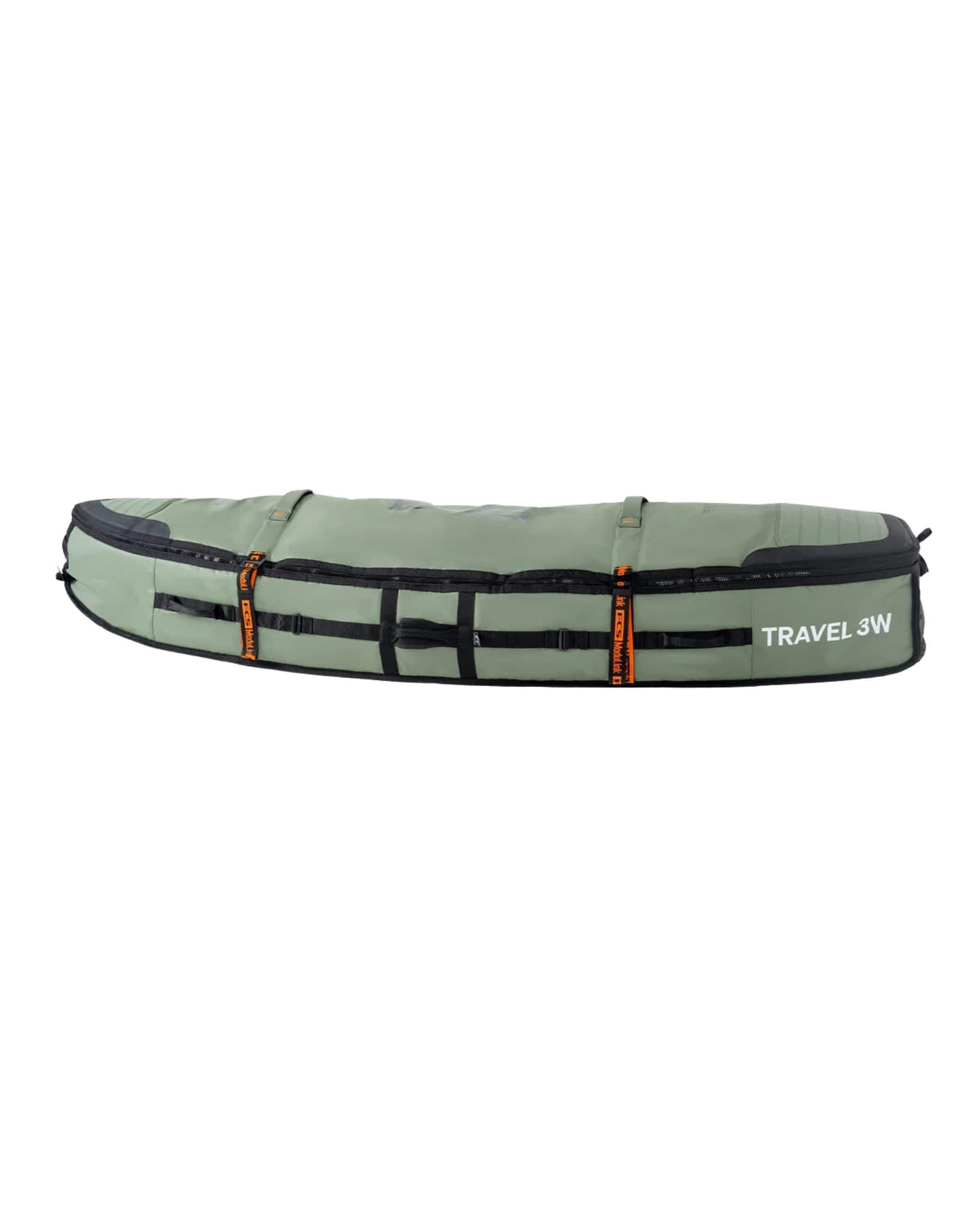 FCS Travel 3W Shortboard/Fish Wheelie