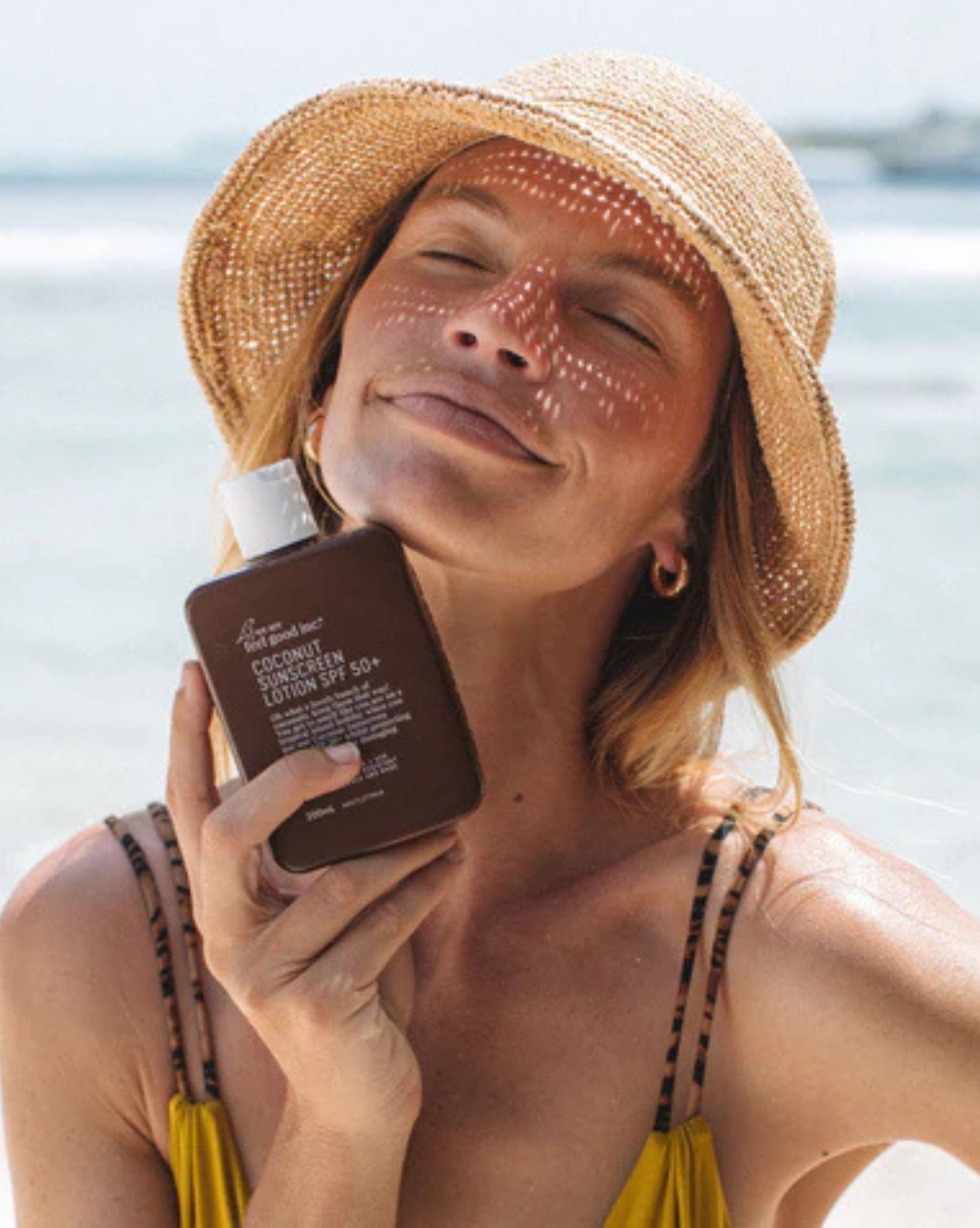 Feel Good Inc Coconut Sunscreen Lotion SPF50+ 75ml