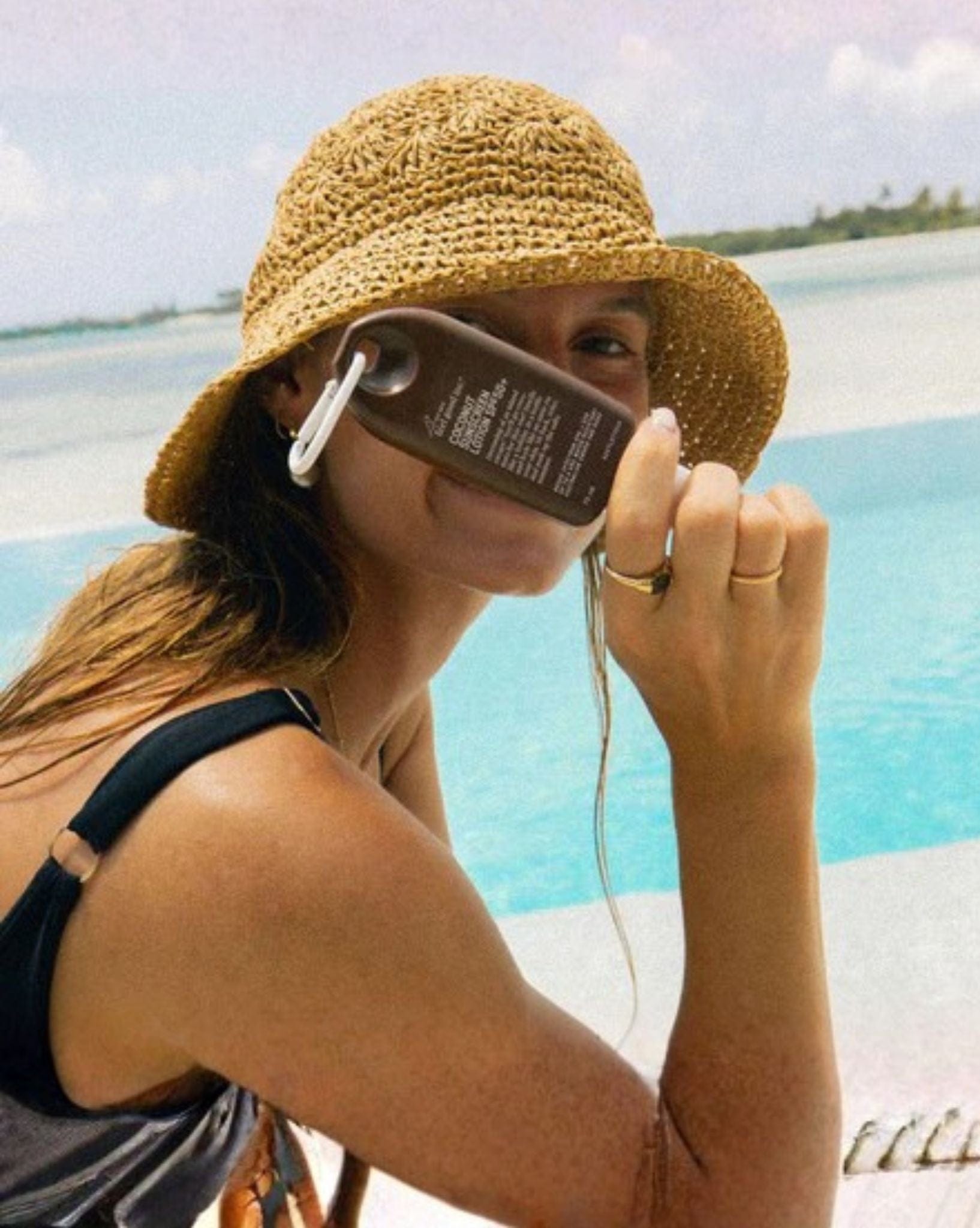 Feel Good Inc Coconut Sunscreen Lotion SPF50+ 75ml