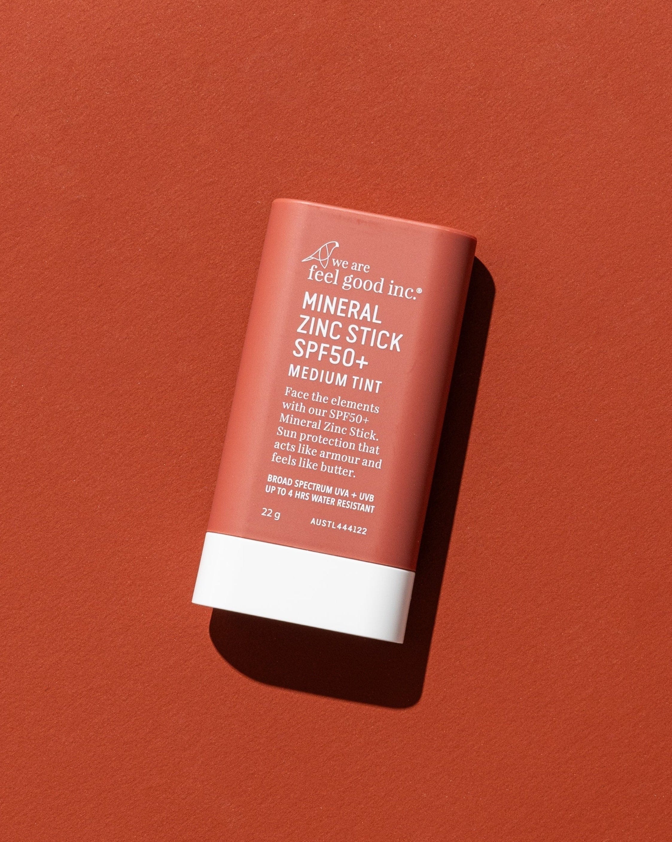 Feel Good Inc Mineral Zinc Stick SPF50+ (Medium Tint)