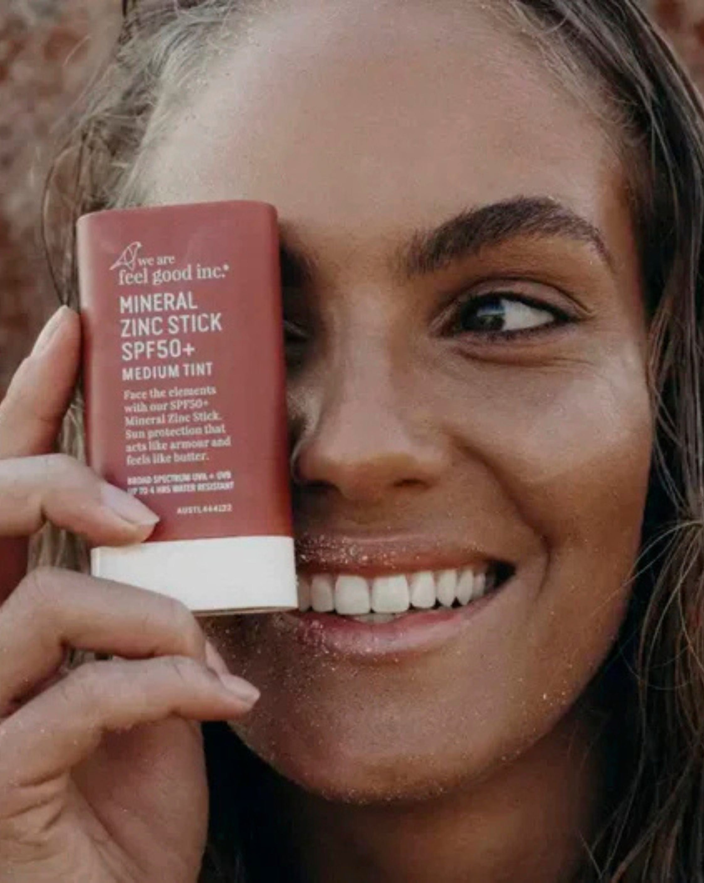 Feel Good Inc Mineral Zinc Stick SPF50+ (Medium Tint)