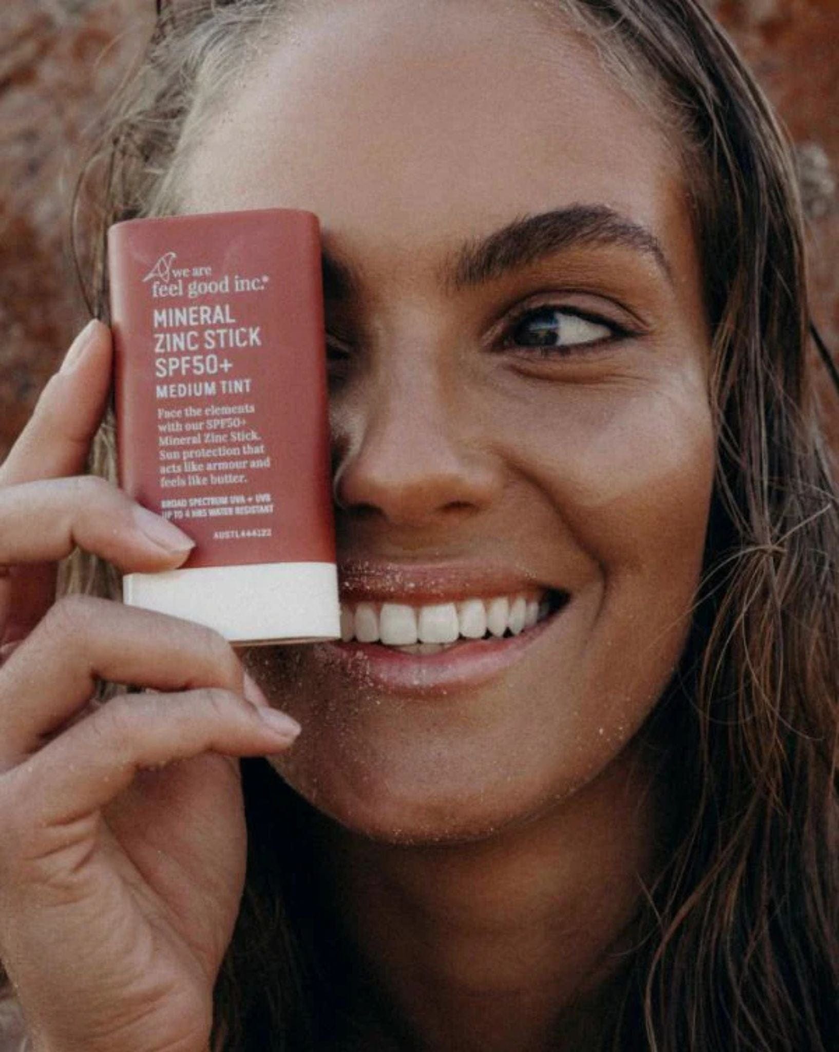 Feel Good Inc Mineral Zinc Stick SPF50+ (Medium Tint)