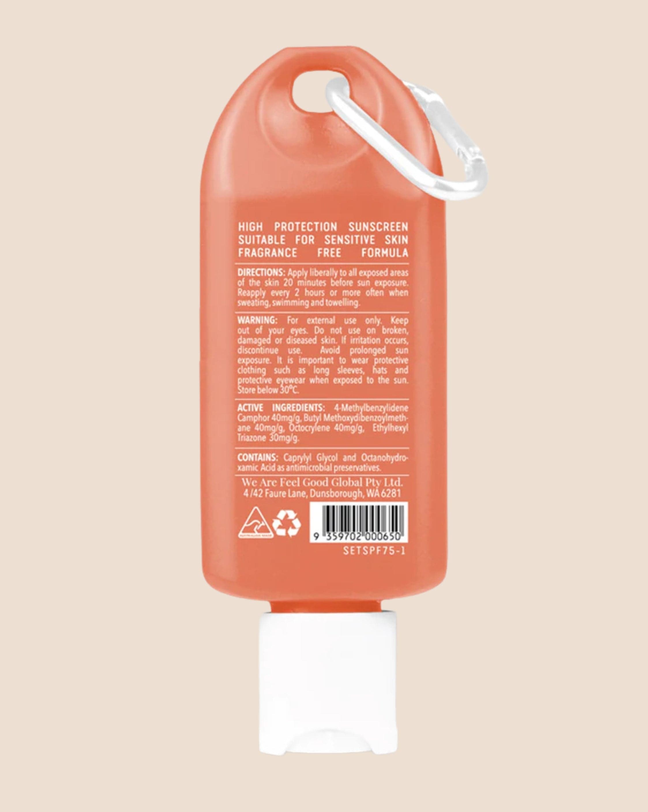 Feel Good Inc Sensitive Sunscreen Lotion SPF50+ 75ml