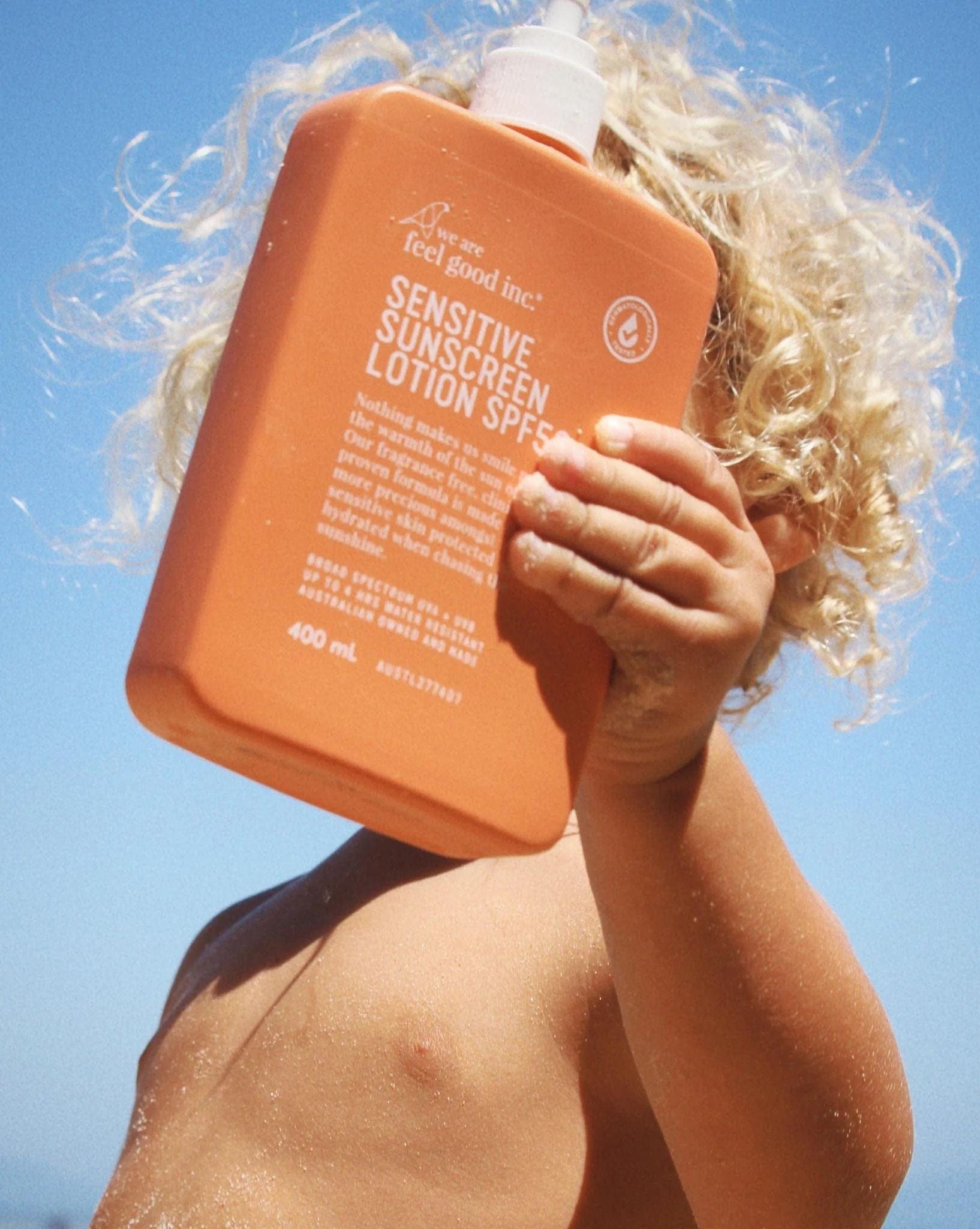 Feel Good Inc Sensitive Sunscreen SPF50+ 400ml