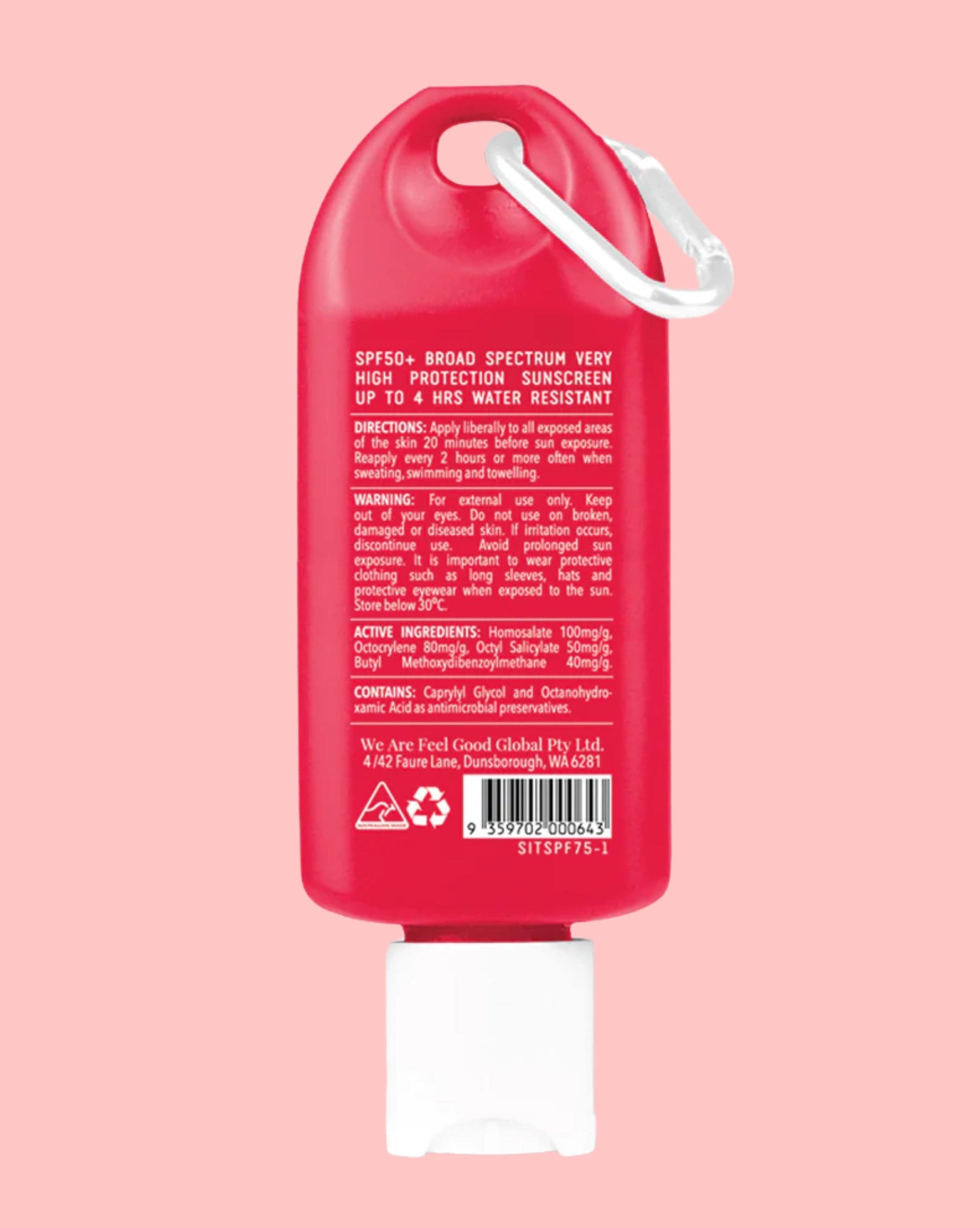 Feel Good Inc Signature Sunscreen SPF50+ 75ml