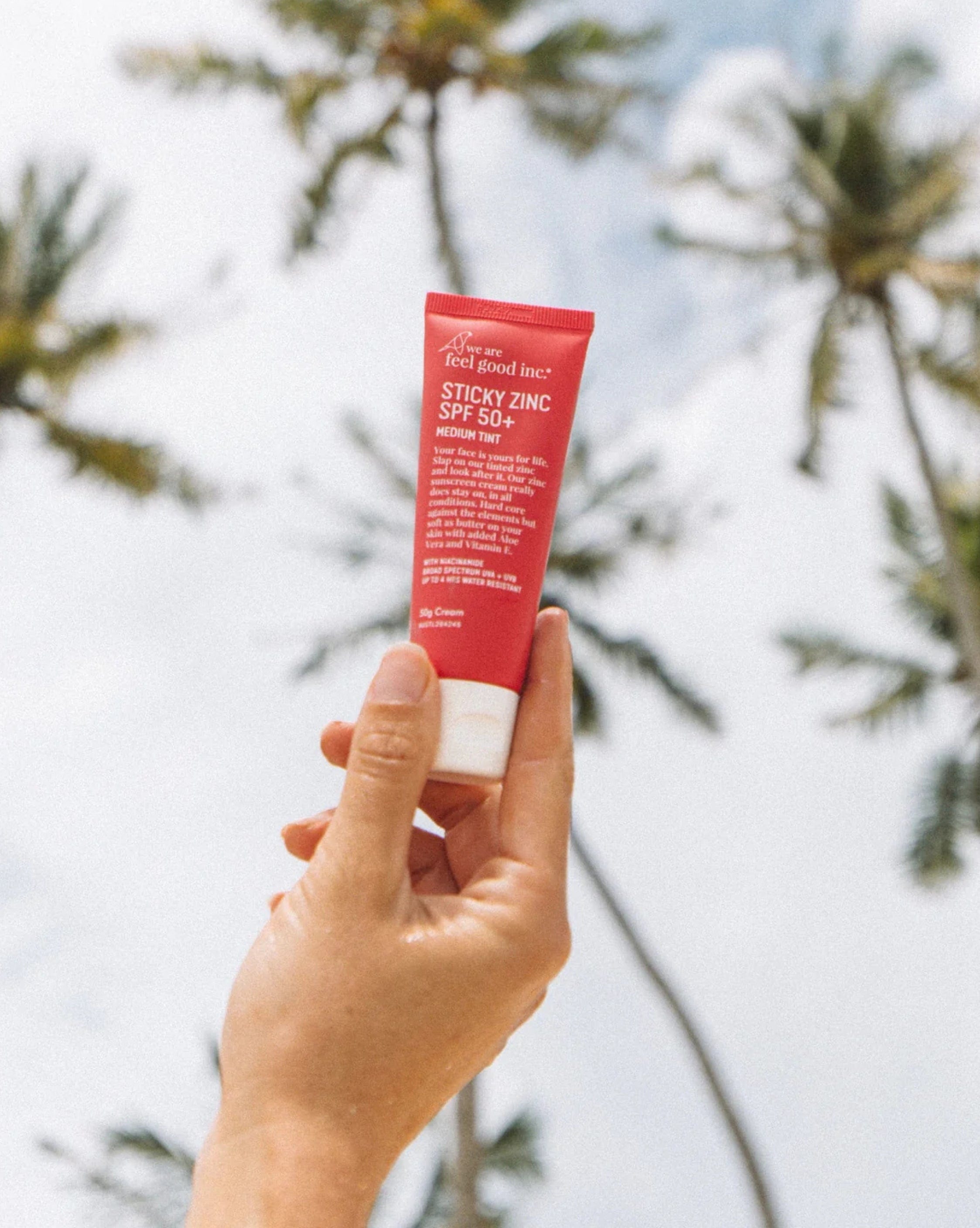 Feel Good Inc Sticky Zinc SPF50+ (Medium Tint)
