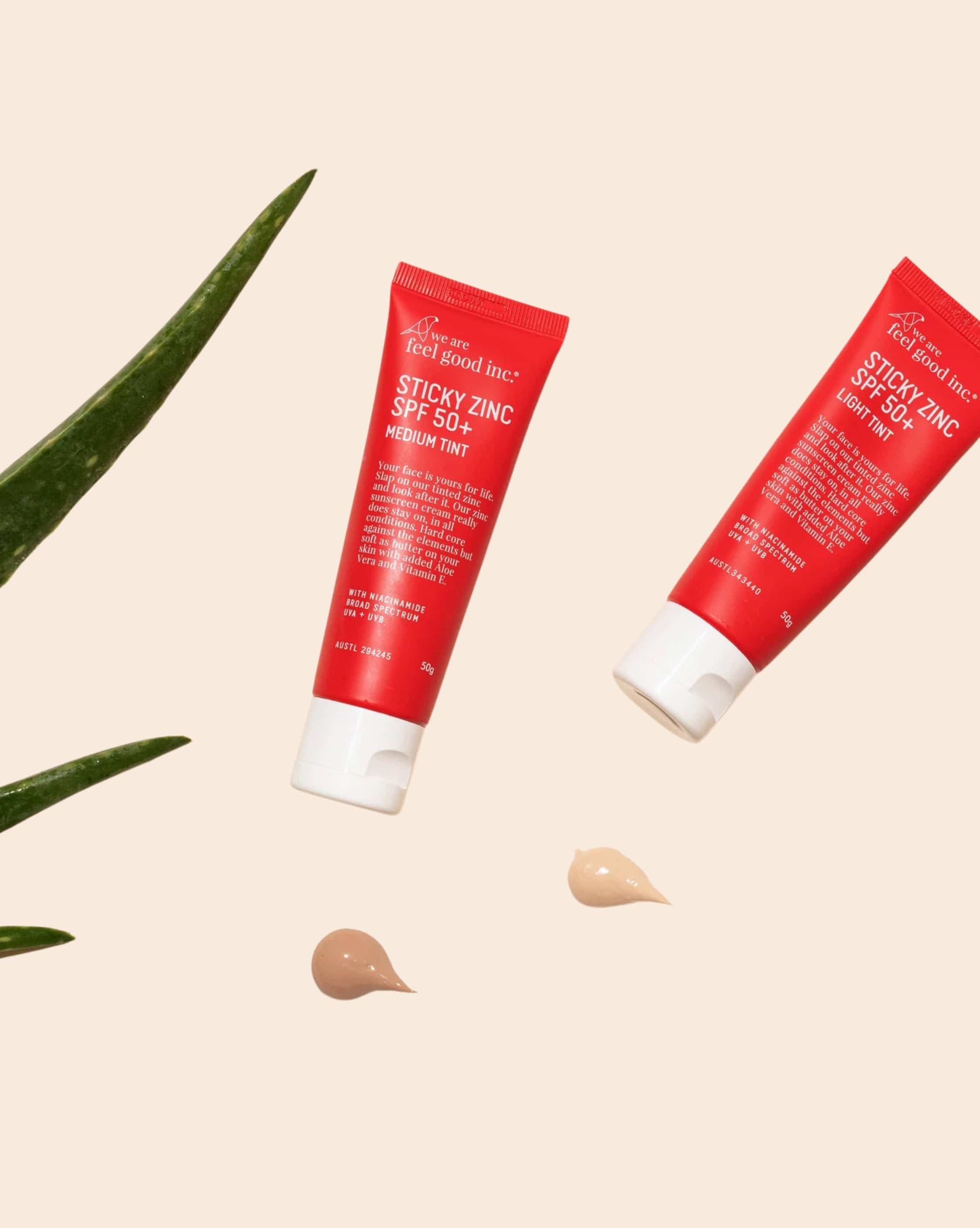 Feel Good Inc Sticky Zinc SPF50+ (Medium Tint)