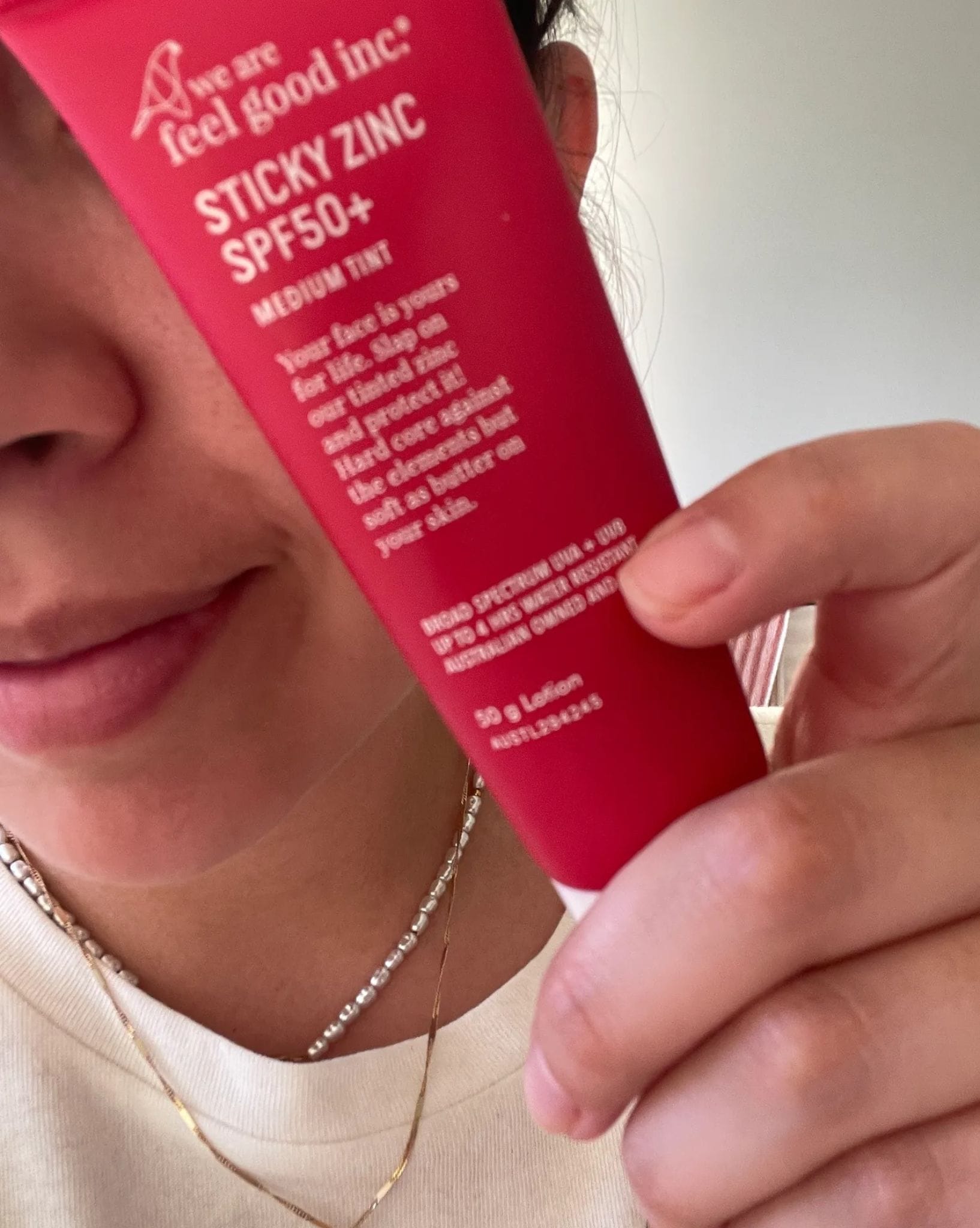 Feel Good Inc Sticky Zinc SPF50+ (Medium Tint)