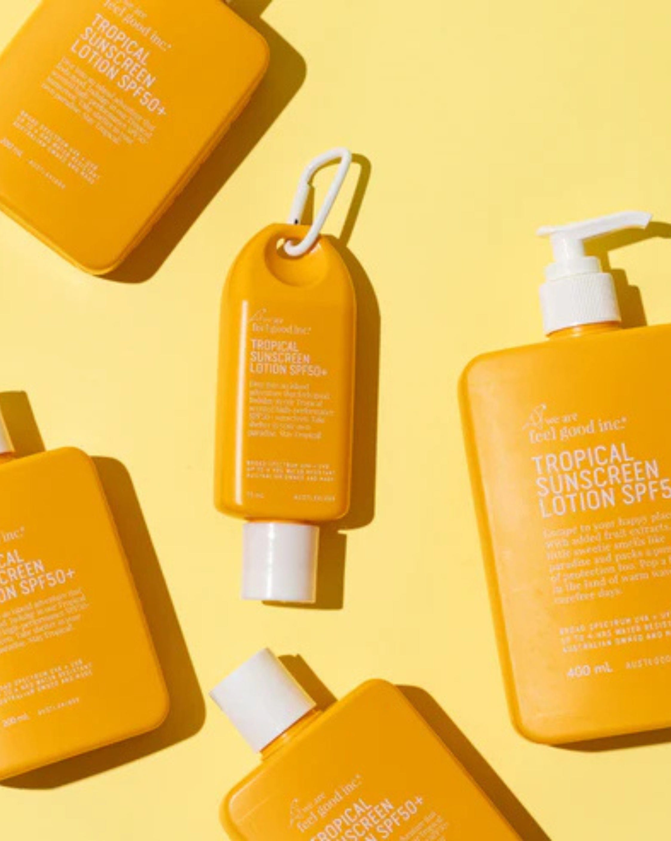 Feel Good Inc Tropical Sunscreen Lotion SPF50+ 400ml