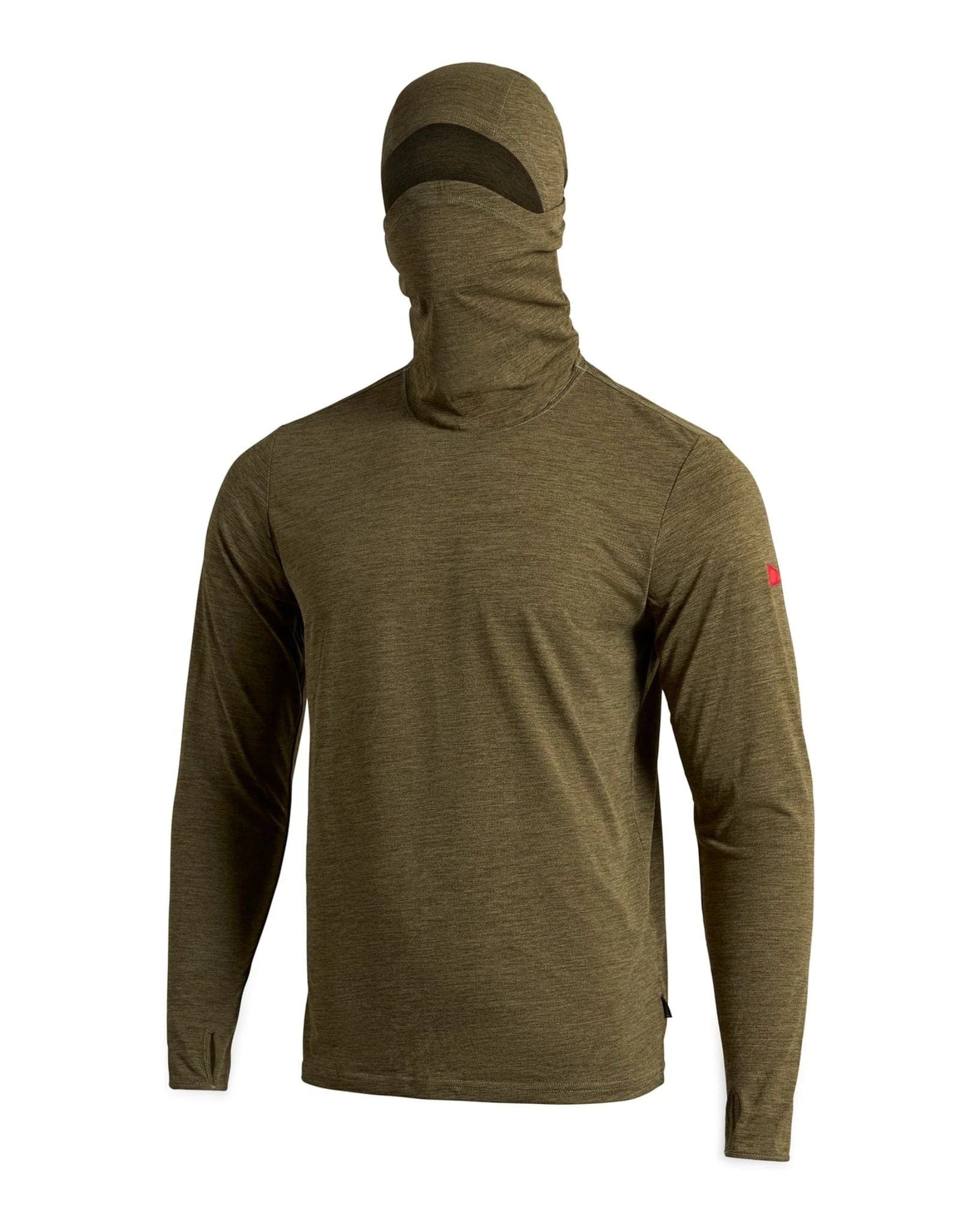 Florence Airtex Balaclava Long Sleeve Hooded Shirt