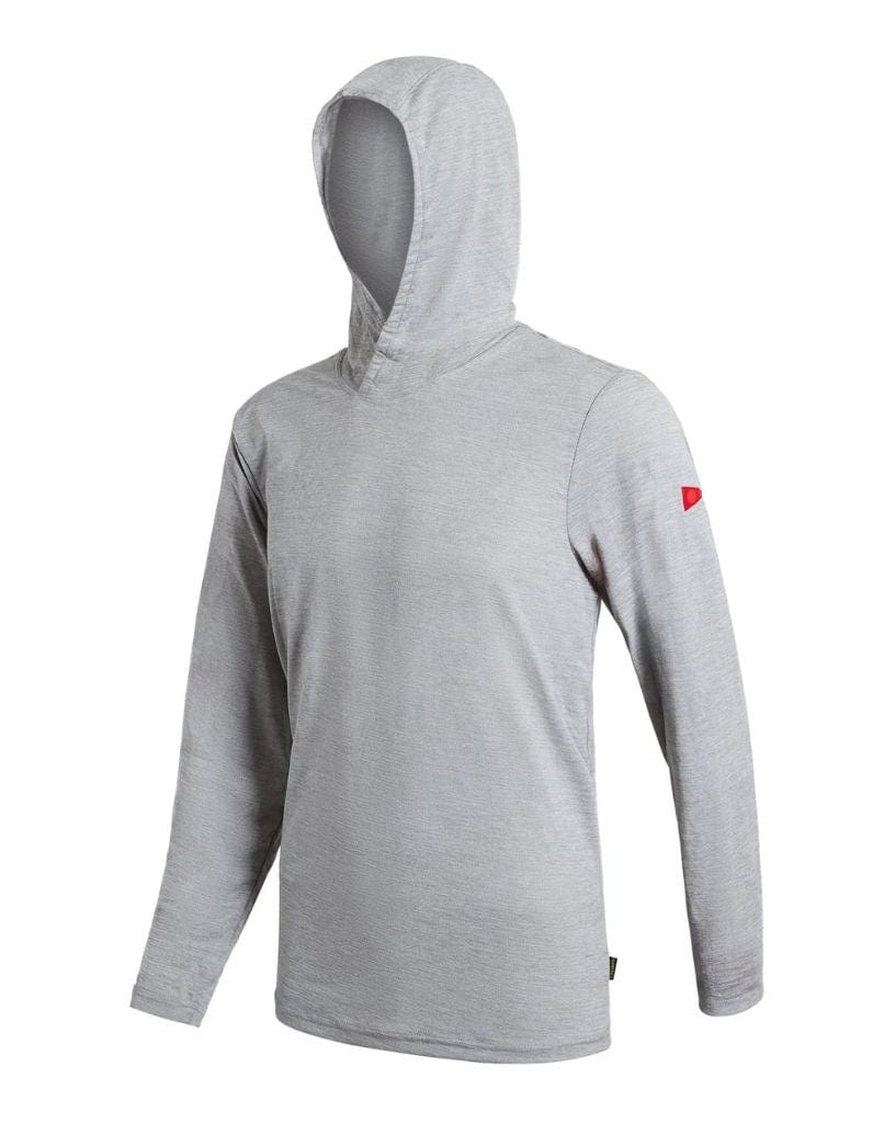 Florence Airtex Long Sleeve Hooded Shirt