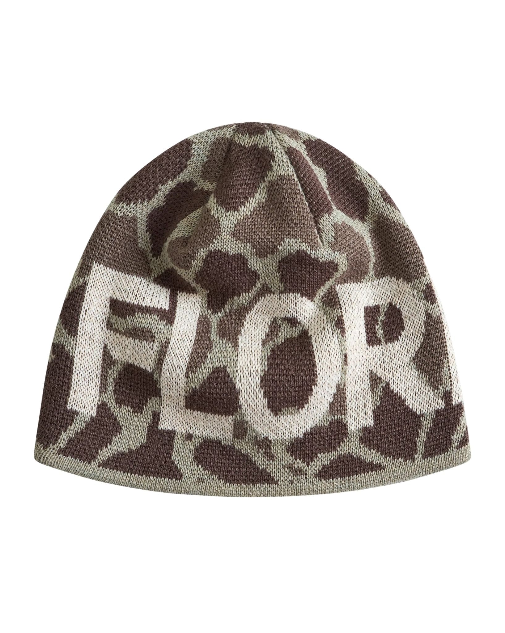 Florence Jacquard Logo Beanie
